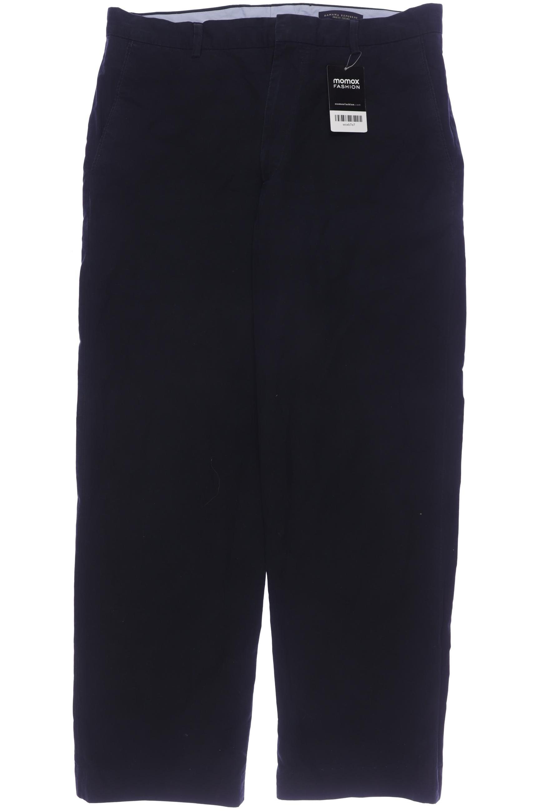 

Banana Republic Herren Stoffhose, marineblau, Gr. 35