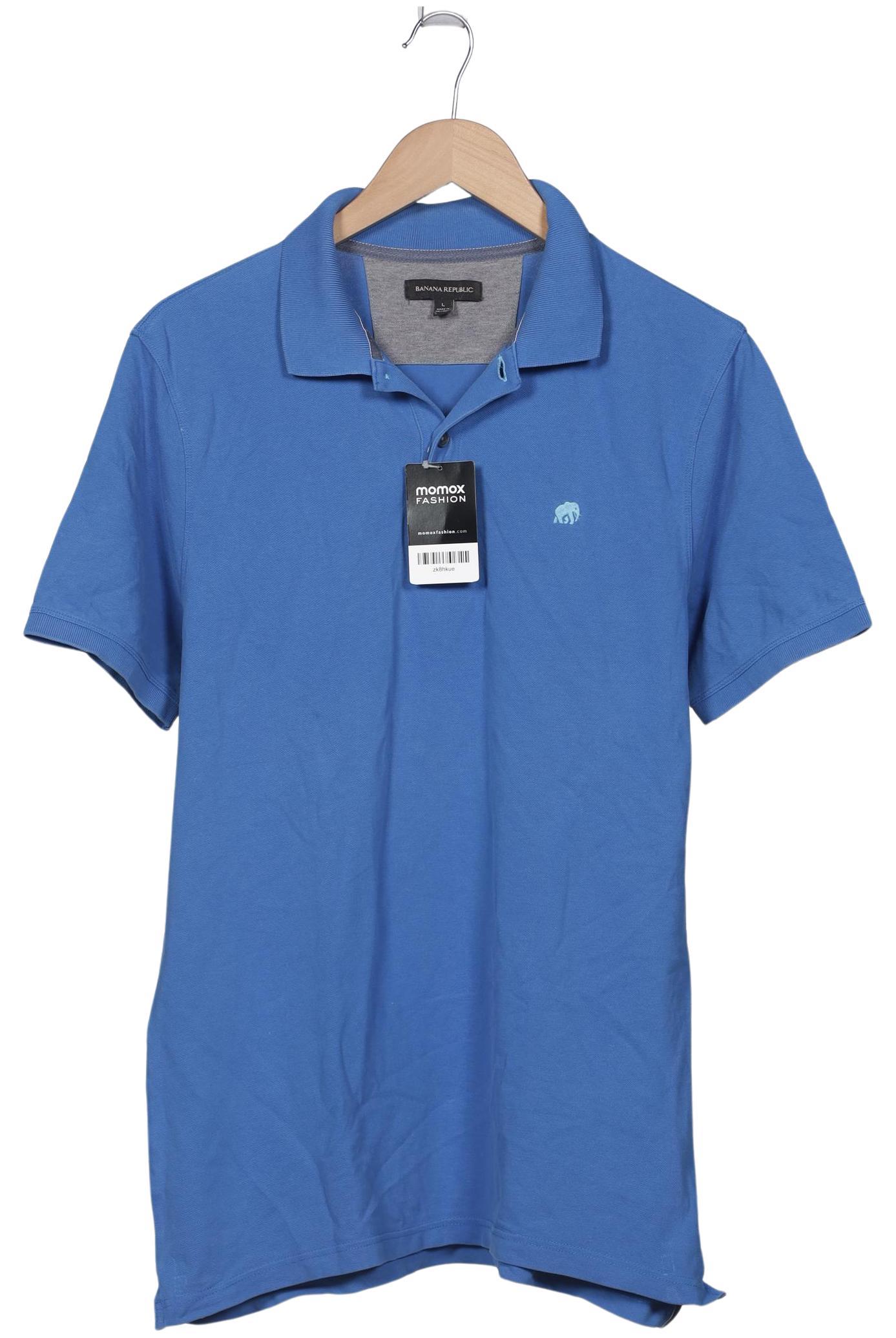 

Banana Republic Herren Poloshirt, blau, Gr. 52