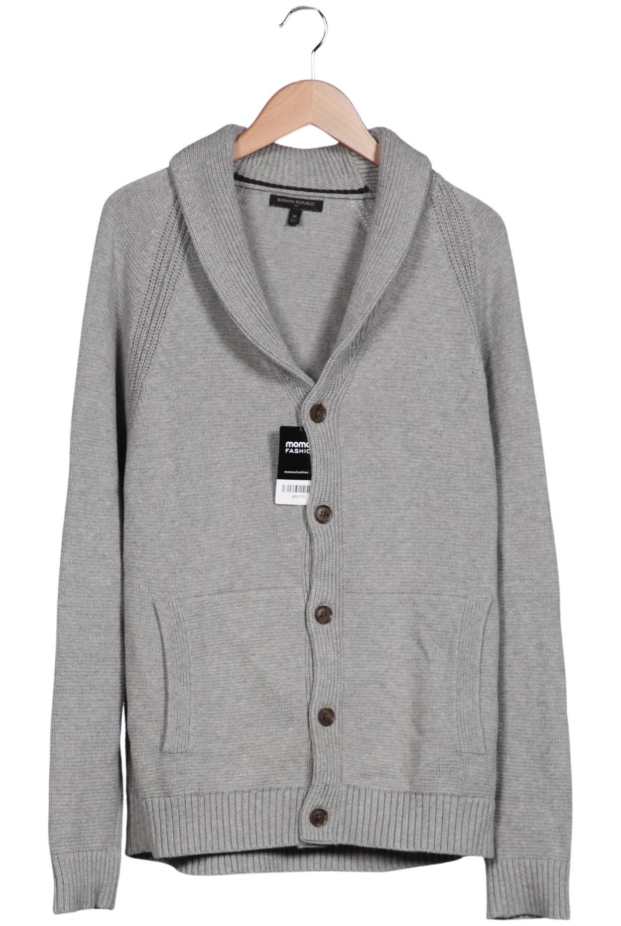 

Banana Republic Herren Strickjacke, grau, Gr. 54