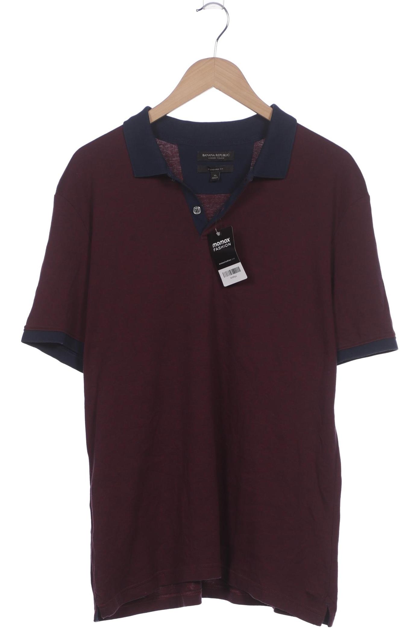 

Banana Republic Herren Poloshirt, bordeaux, Gr. 54