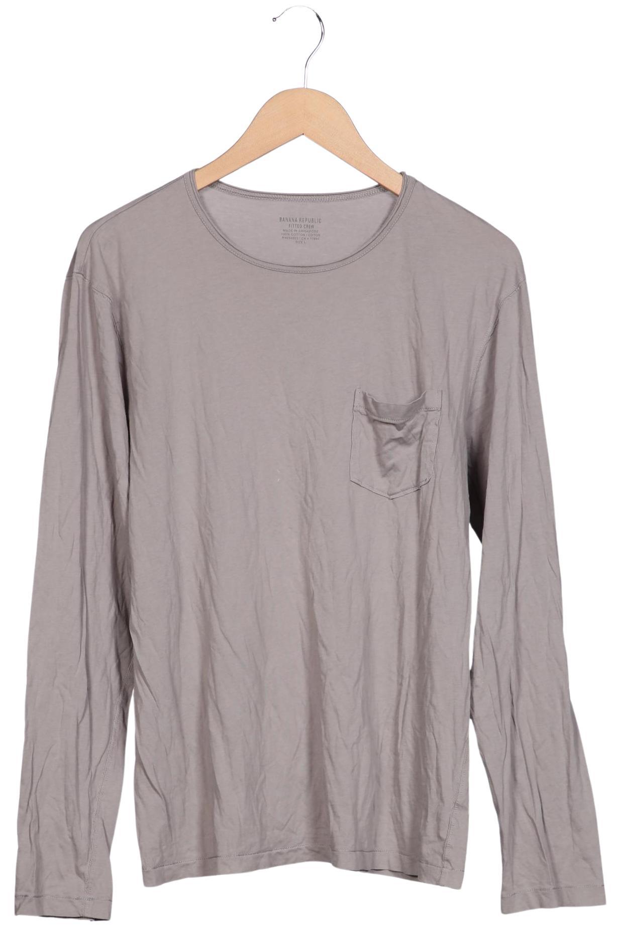 

Banana Republic Herren Langarmshirt, grau, Gr. 52