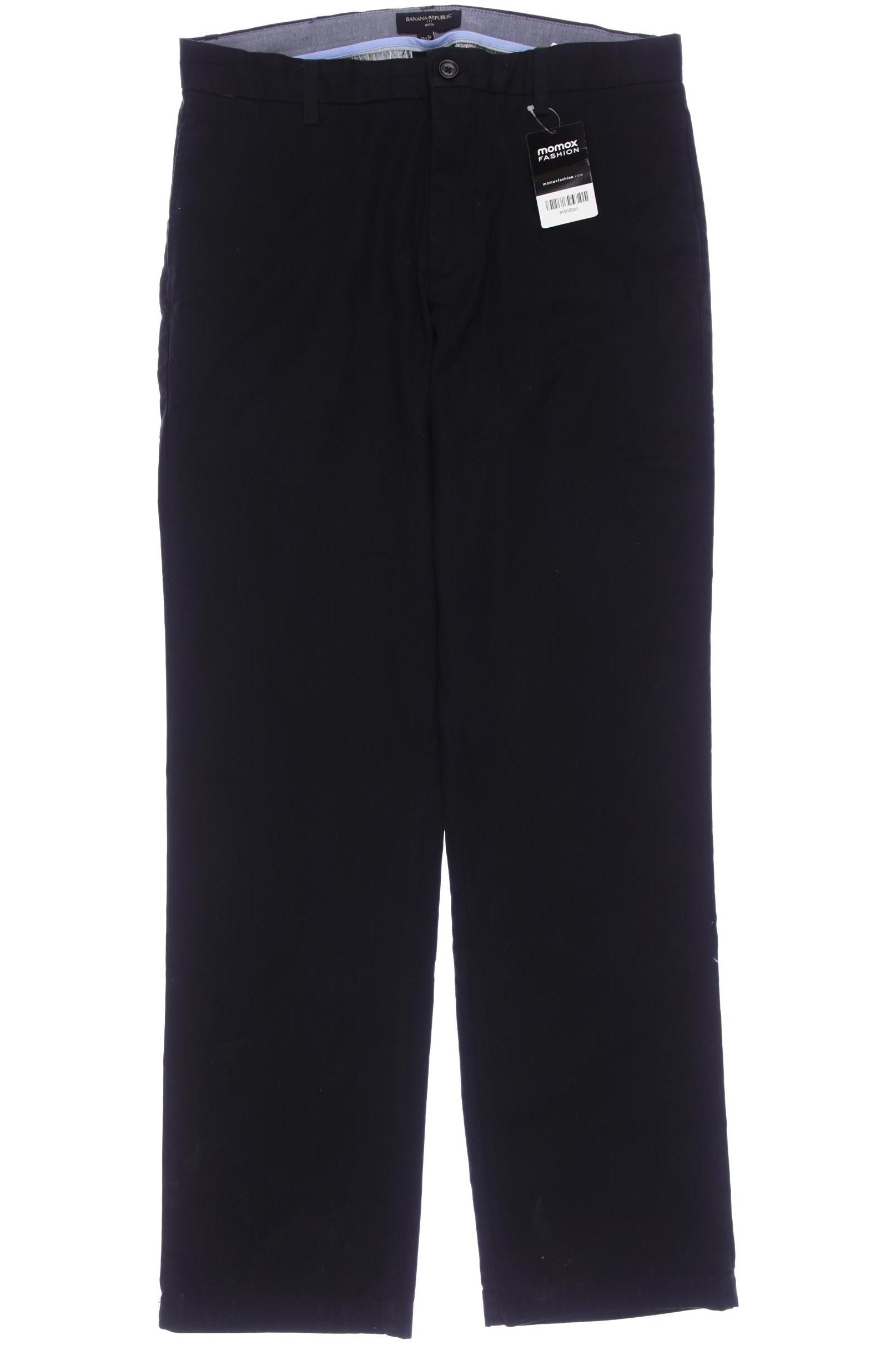 

Banana Republic Herren Stoffhose, schwarz, Gr. 35