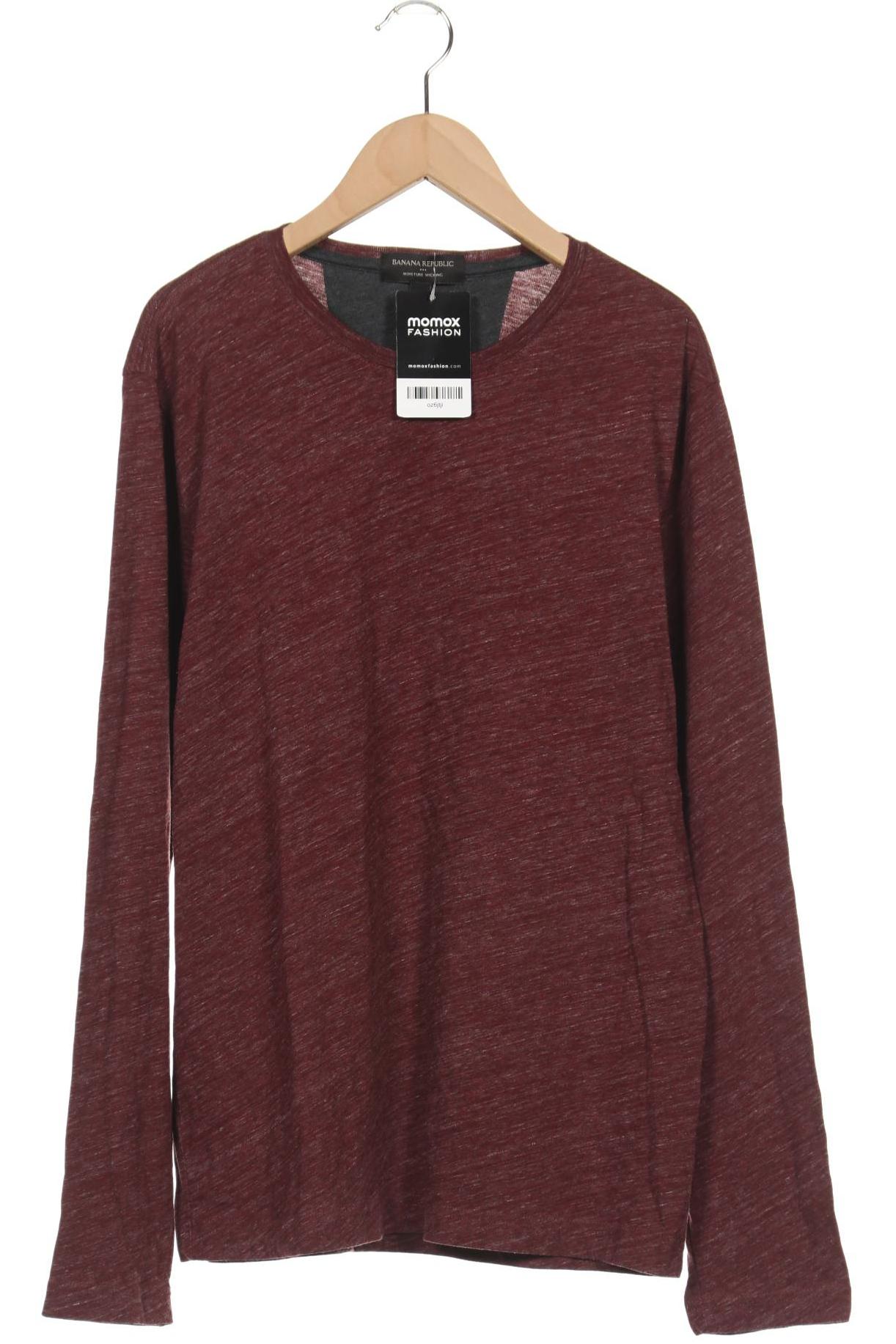

Banana Republic Herren Langarmshirt, bordeaux