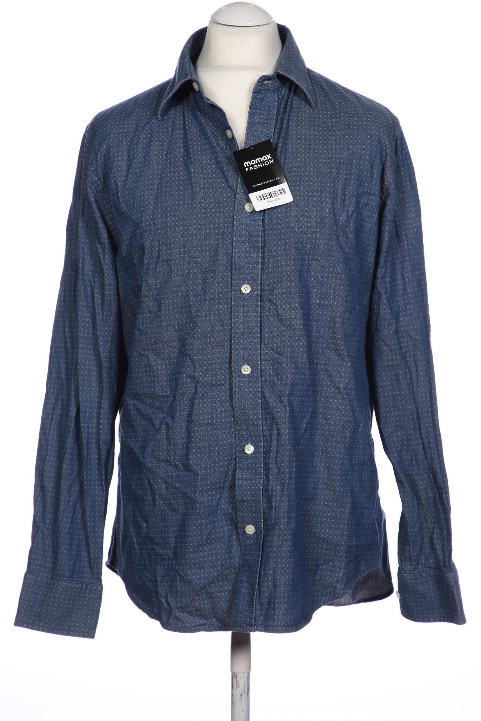 

Banana Republic Herren Hemd, marineblau, Gr. 52