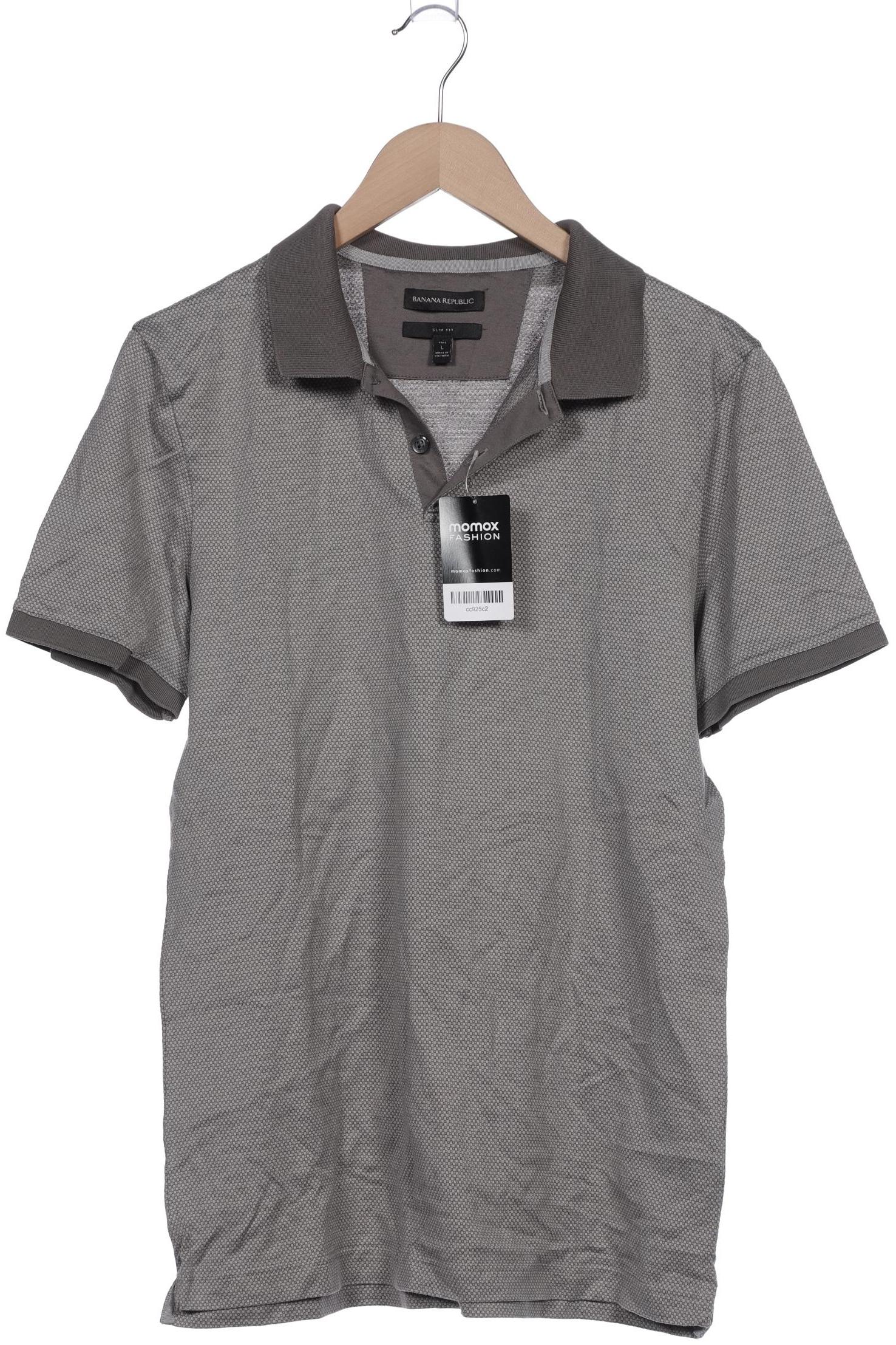 

Banana Republic Herren Poloshirt, grau, Gr. 52