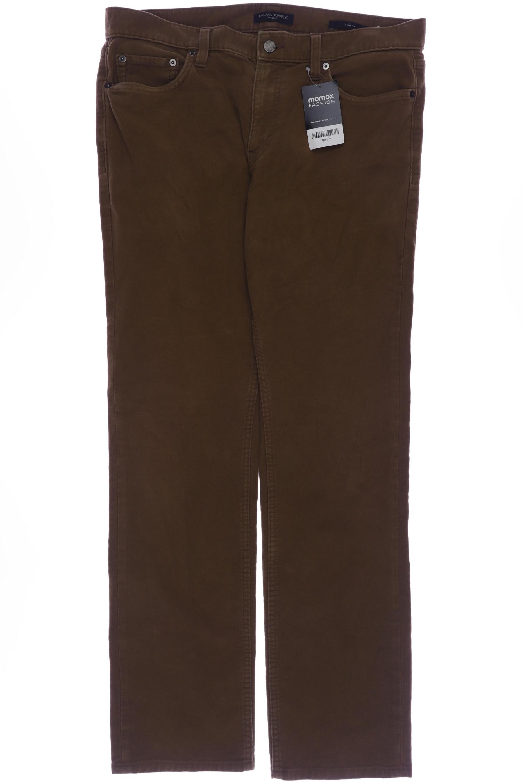 

Banana Republic Herren Stoffhose, braun, Gr. 34
