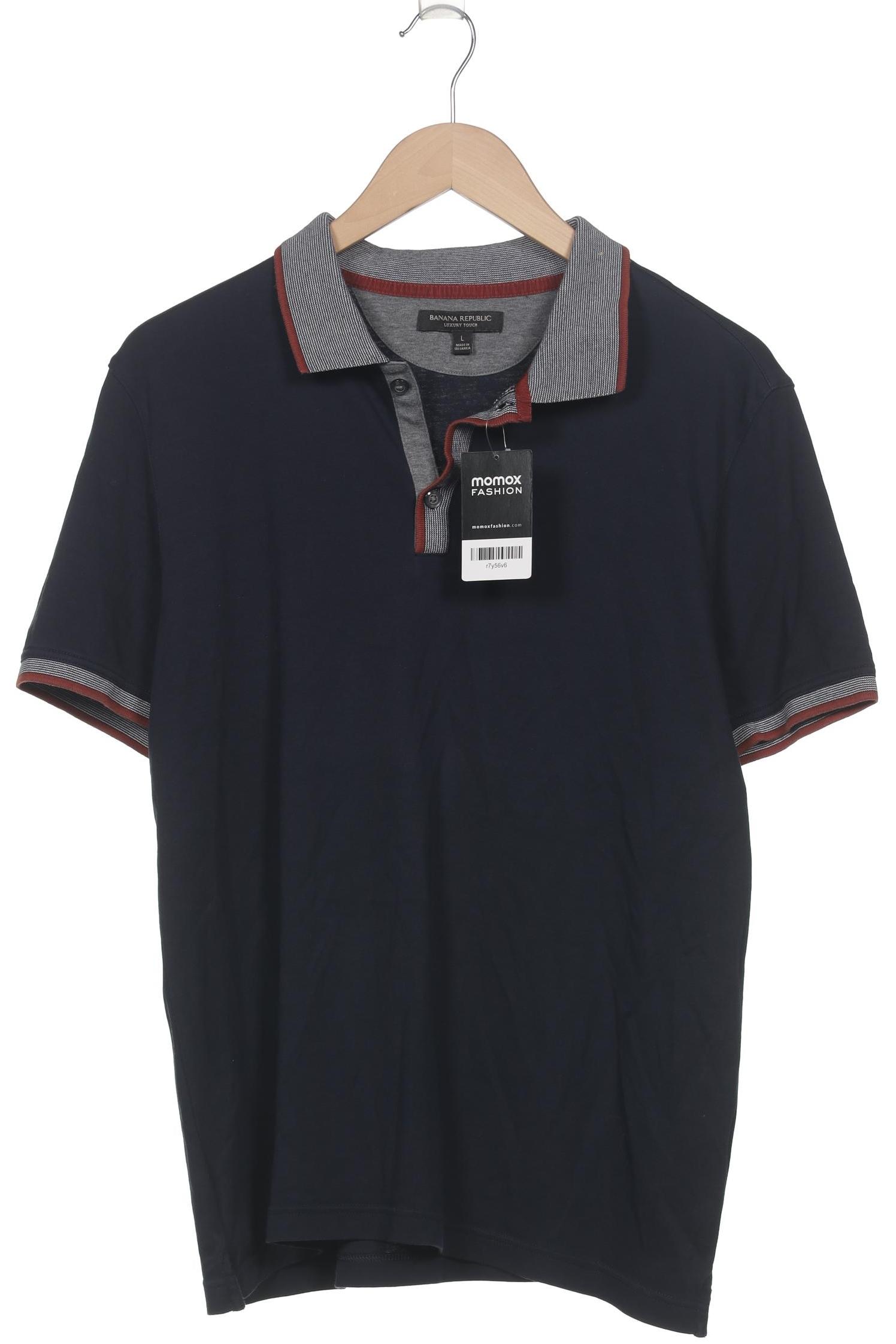 

Banana Republic Herren Poloshirt, marineblau, Gr. 52
