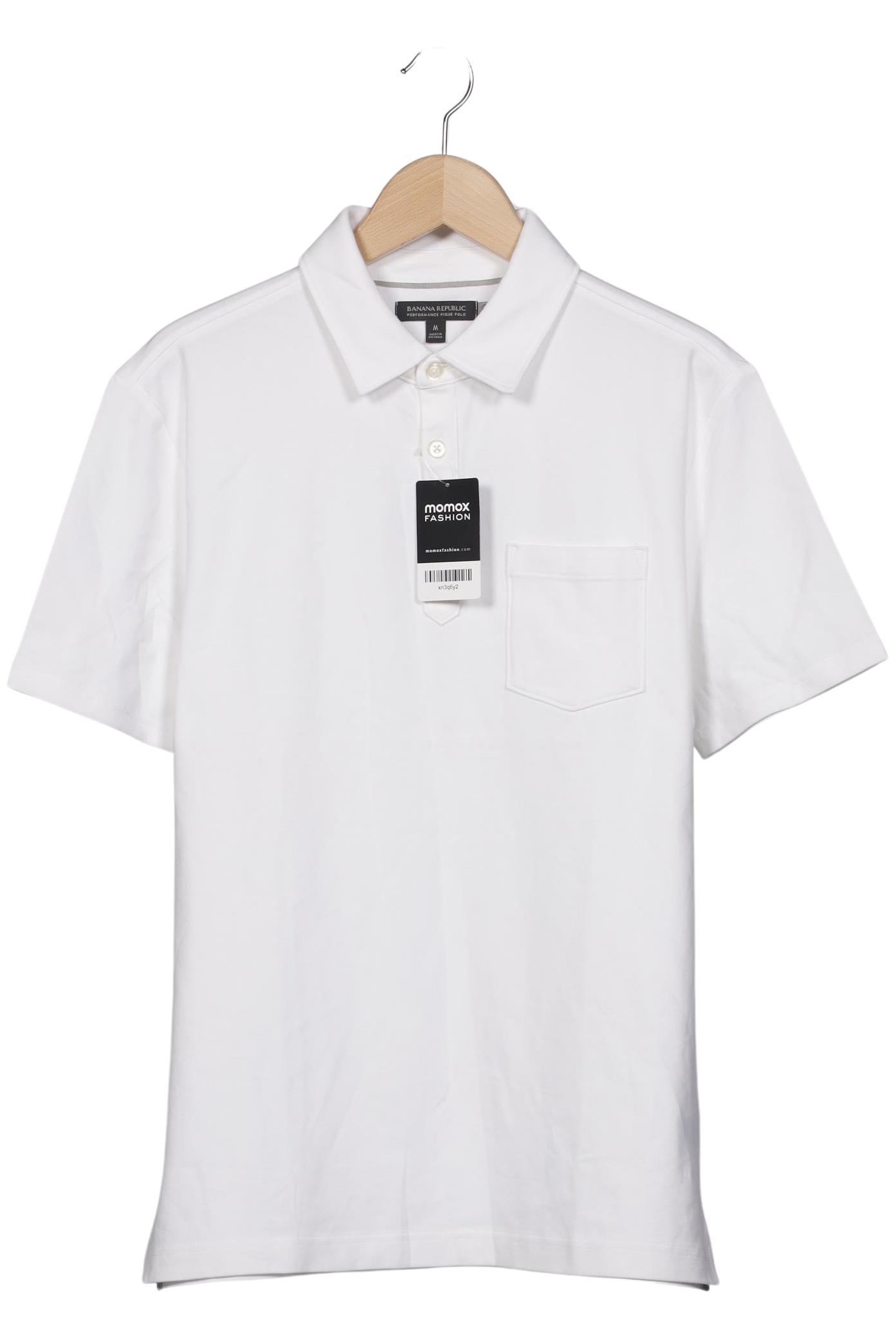 

Banana Republic Herren Poloshirt, weiß, Gr. 48