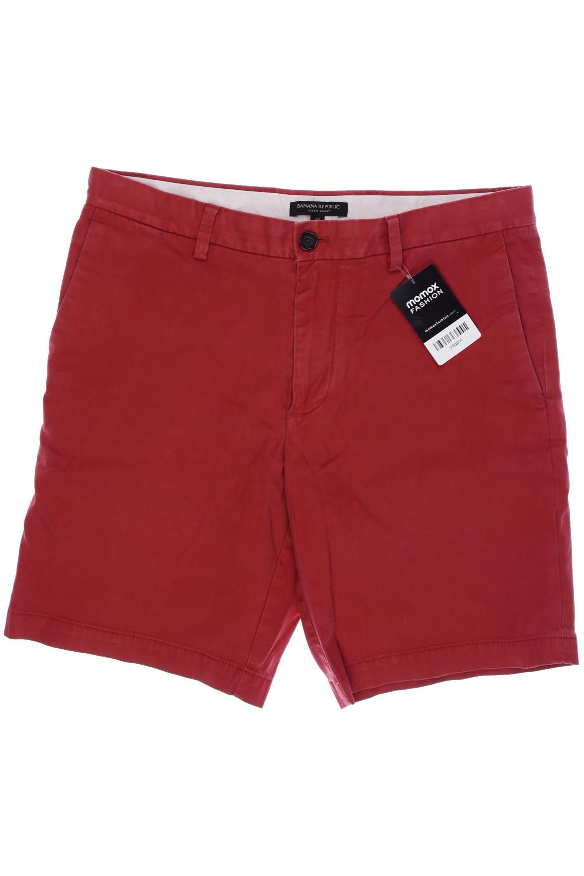 

Banana Republic Herren Shorts, rot, Gr. 32