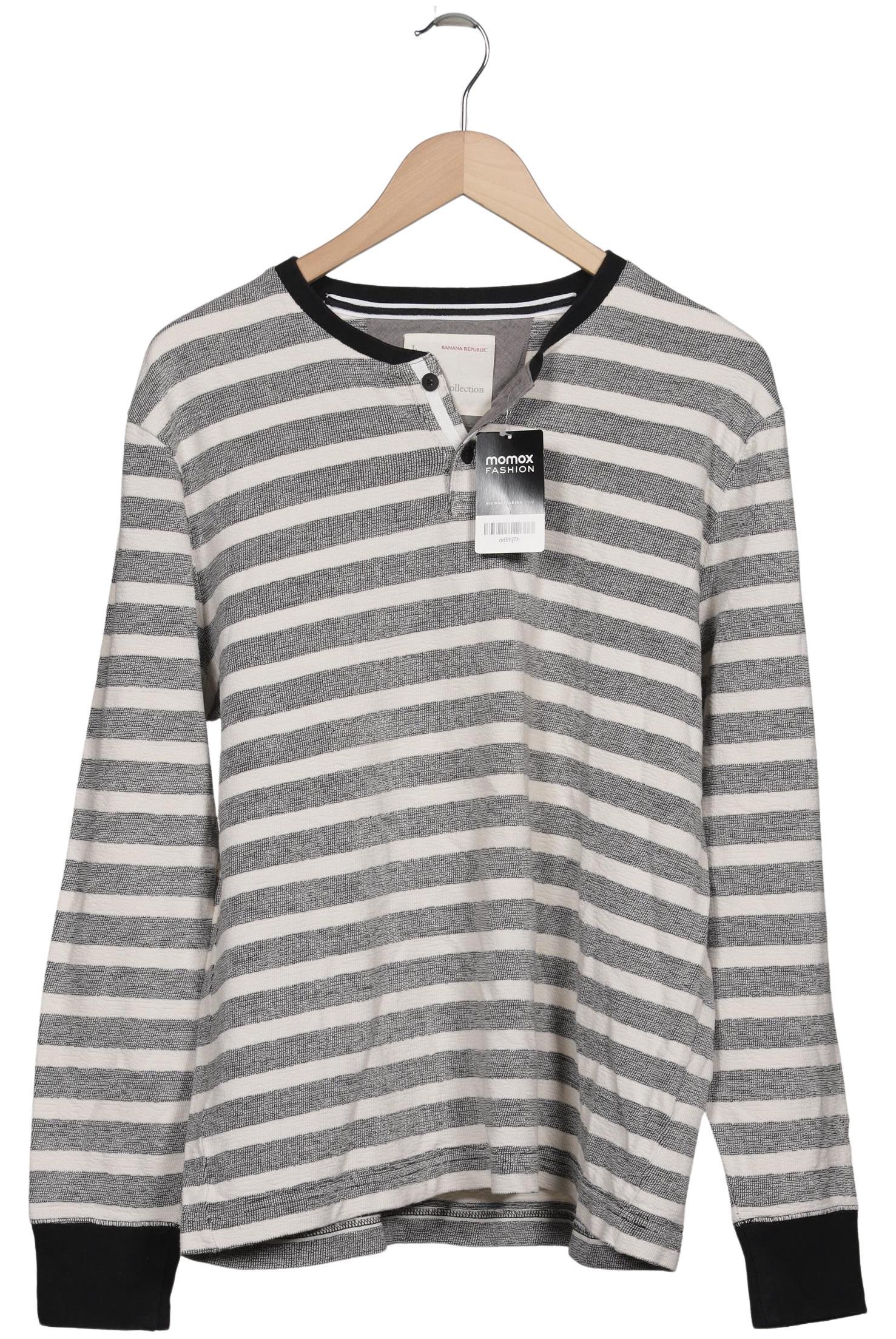 

Banana Republic Herren Langarmshirt, grau, Gr. 52
