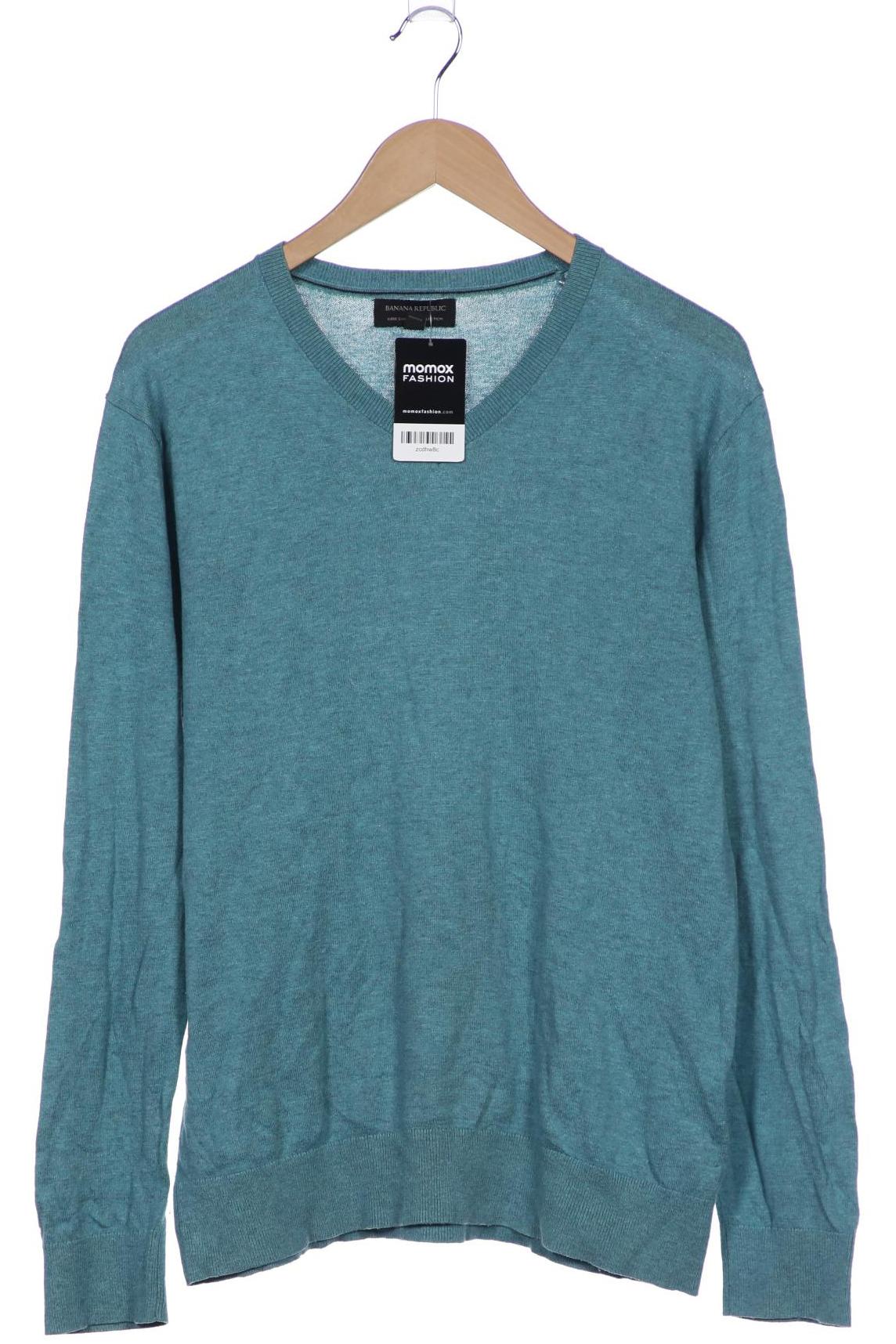 

Banana Republic Herren Pullover, türkis, Gr. 48