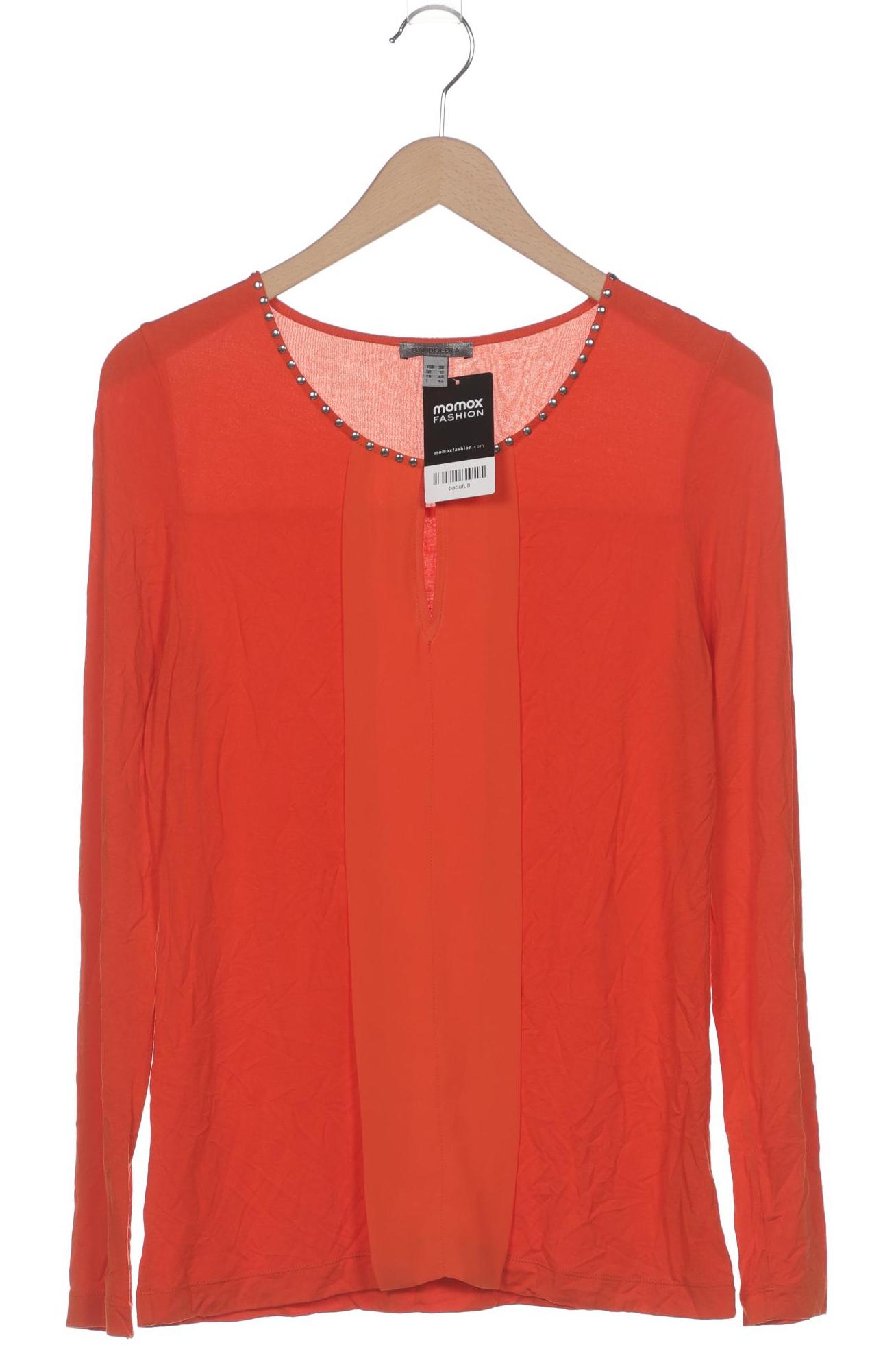 

Bandolera Damen Langarmshirt, orange, Gr. 38