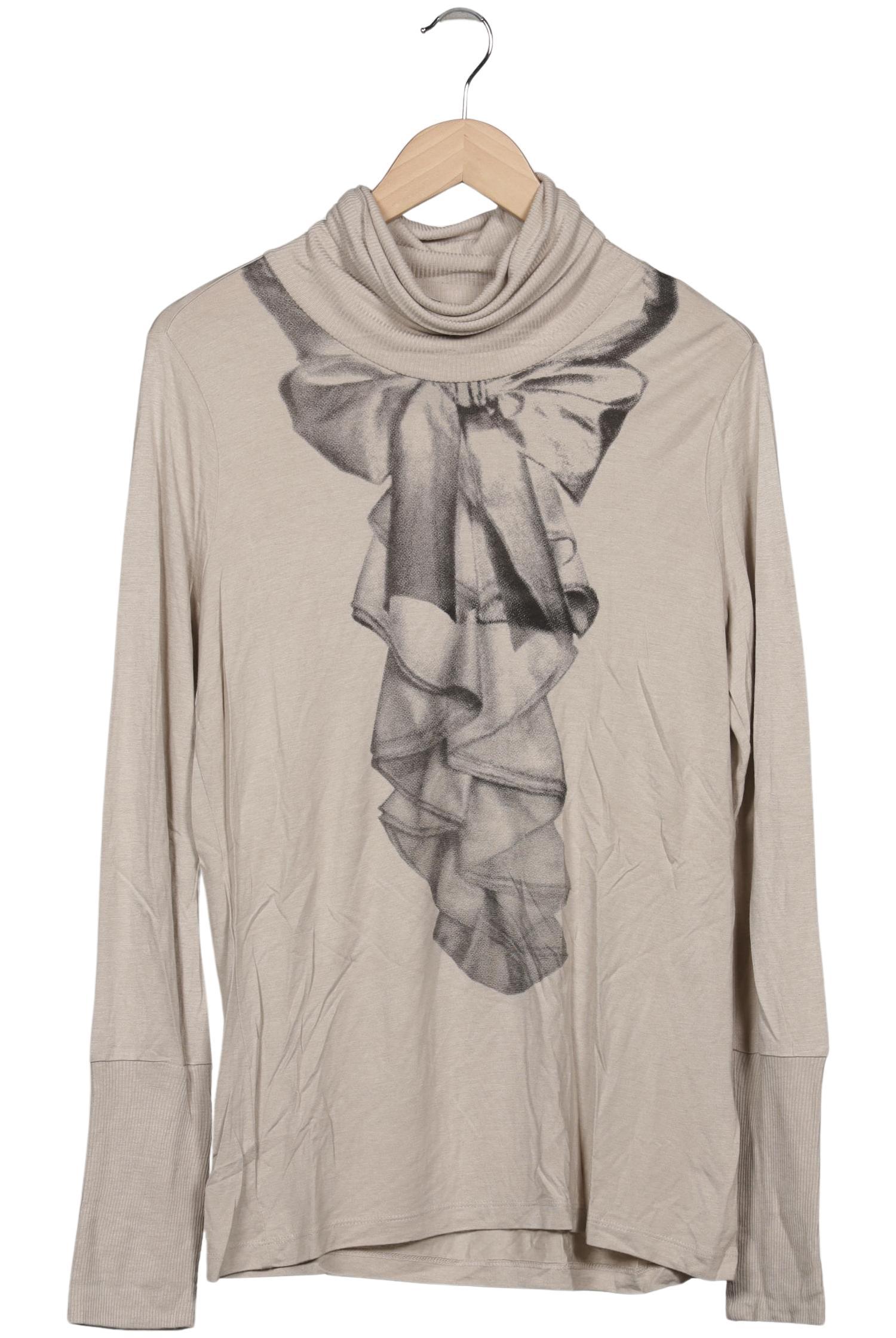 

Bandolera Damen Langarmshirt, beige, Gr. 42