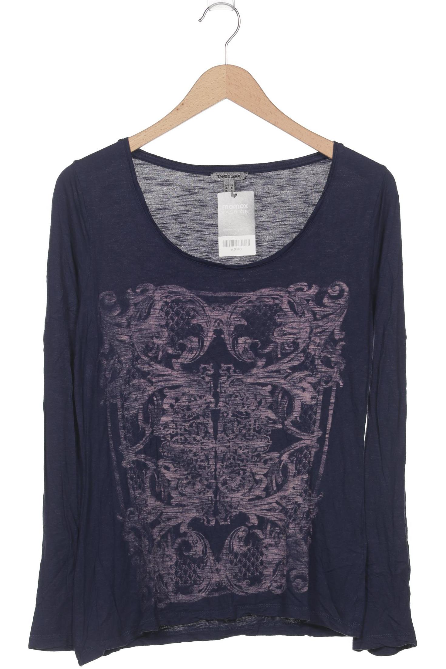 

Bandolera Damen Langarmshirt, marineblau, Gr. 38