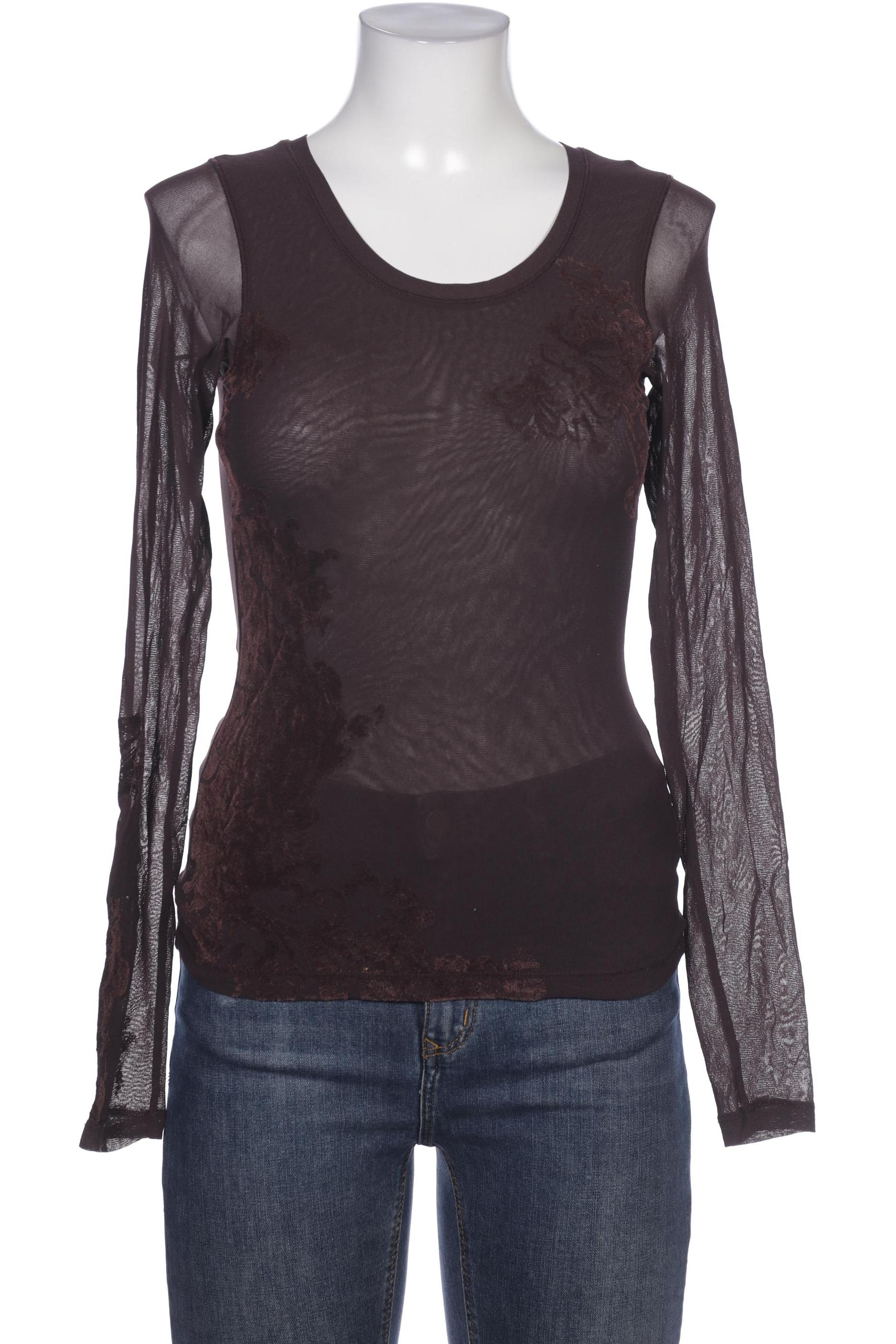 

Bandolera Damen Langarmshirt, bordeaux, Gr. 36
