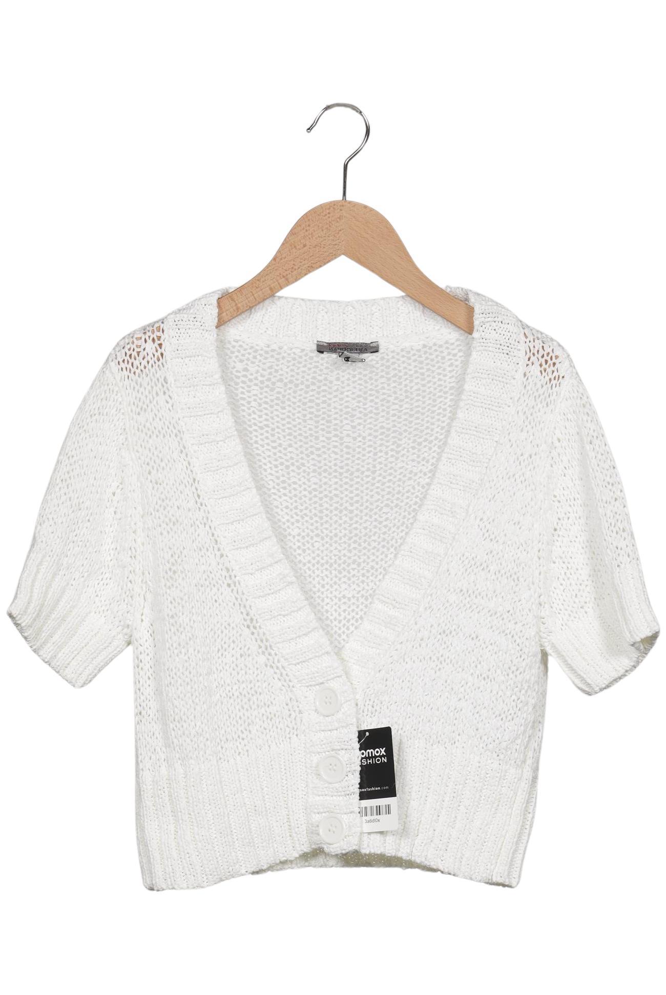 

Bandolera Damen Strickjacke, weiß, Gr. 40