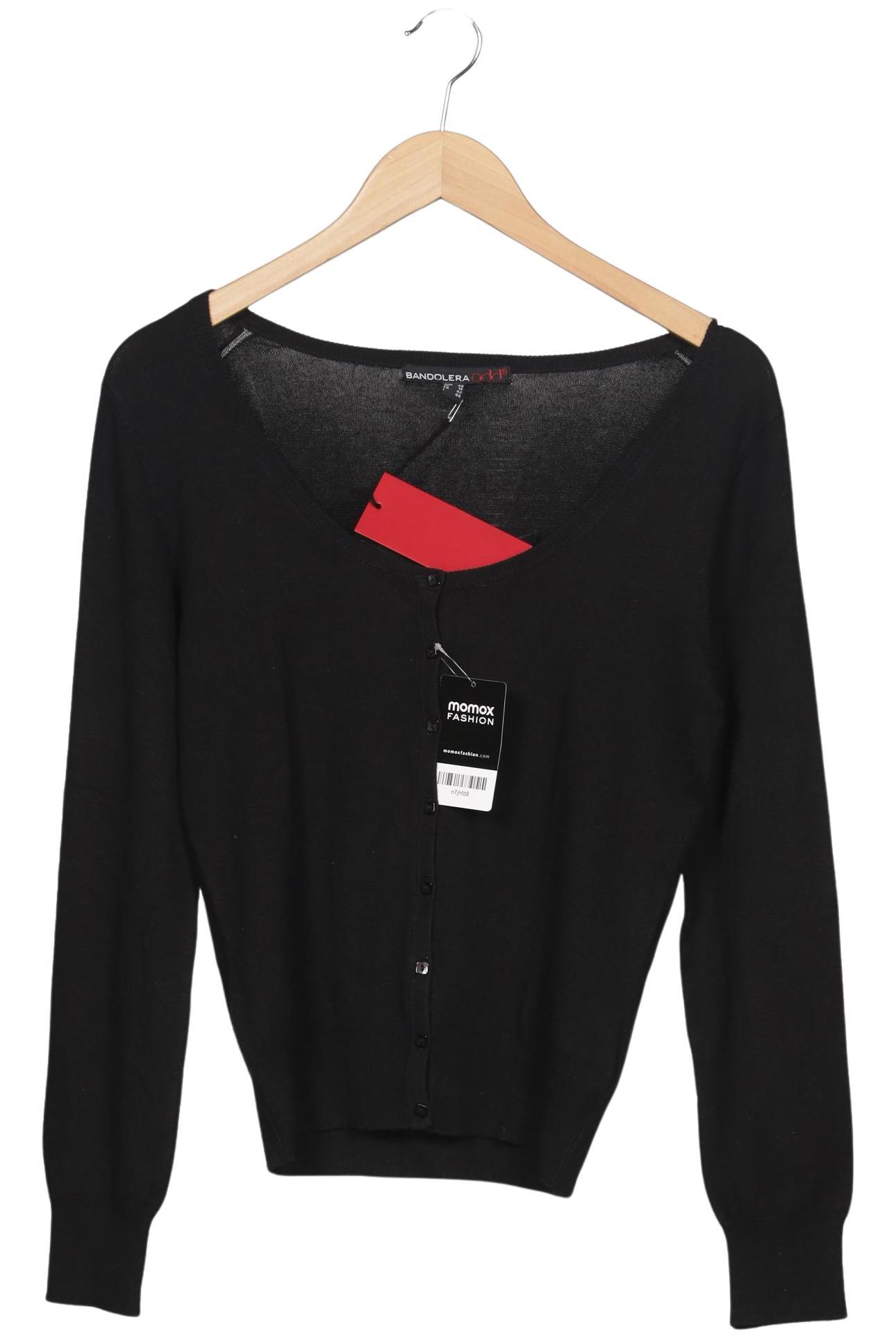 

Bandolera Damen Strickjacke, schwarz, Gr. 40