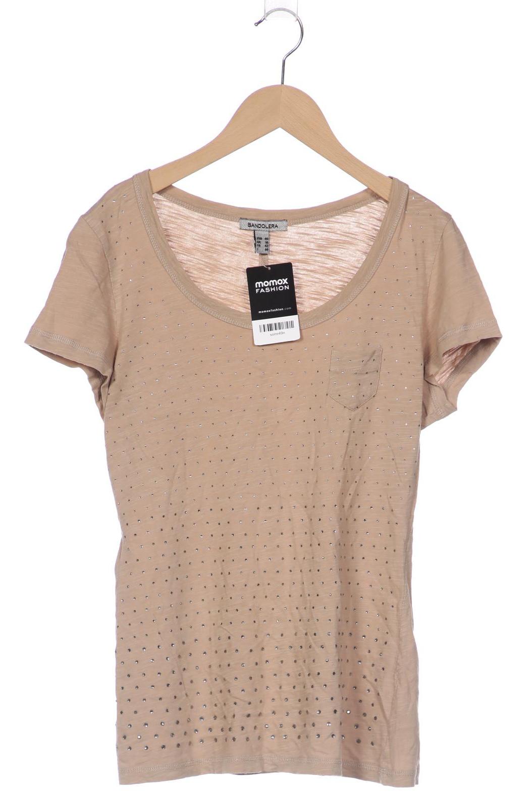 

Bandolera Damen T-Shirt, beige, Gr. 40