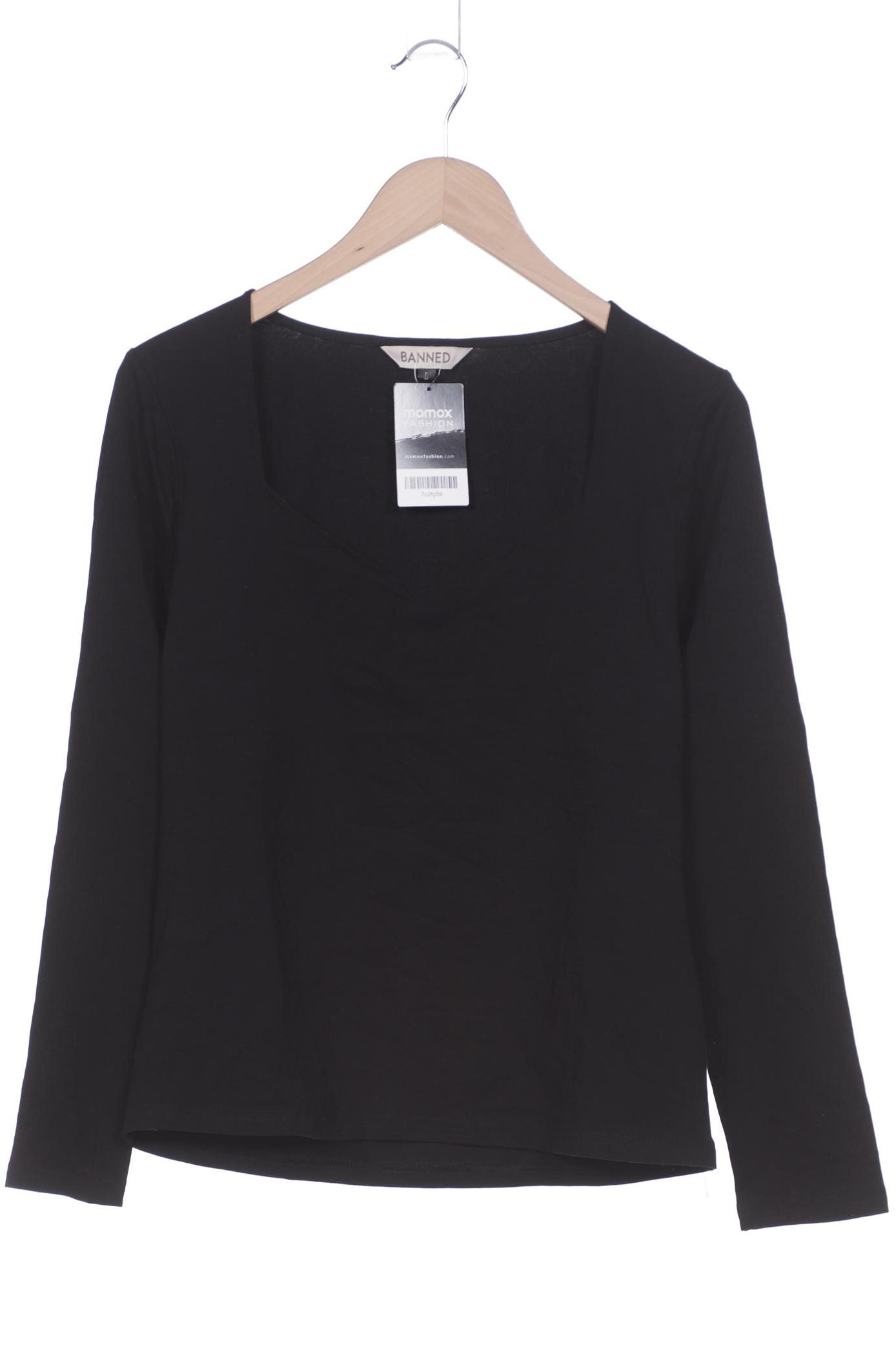 

Banned Damen Langarmshirt, schwarz, Gr. 42