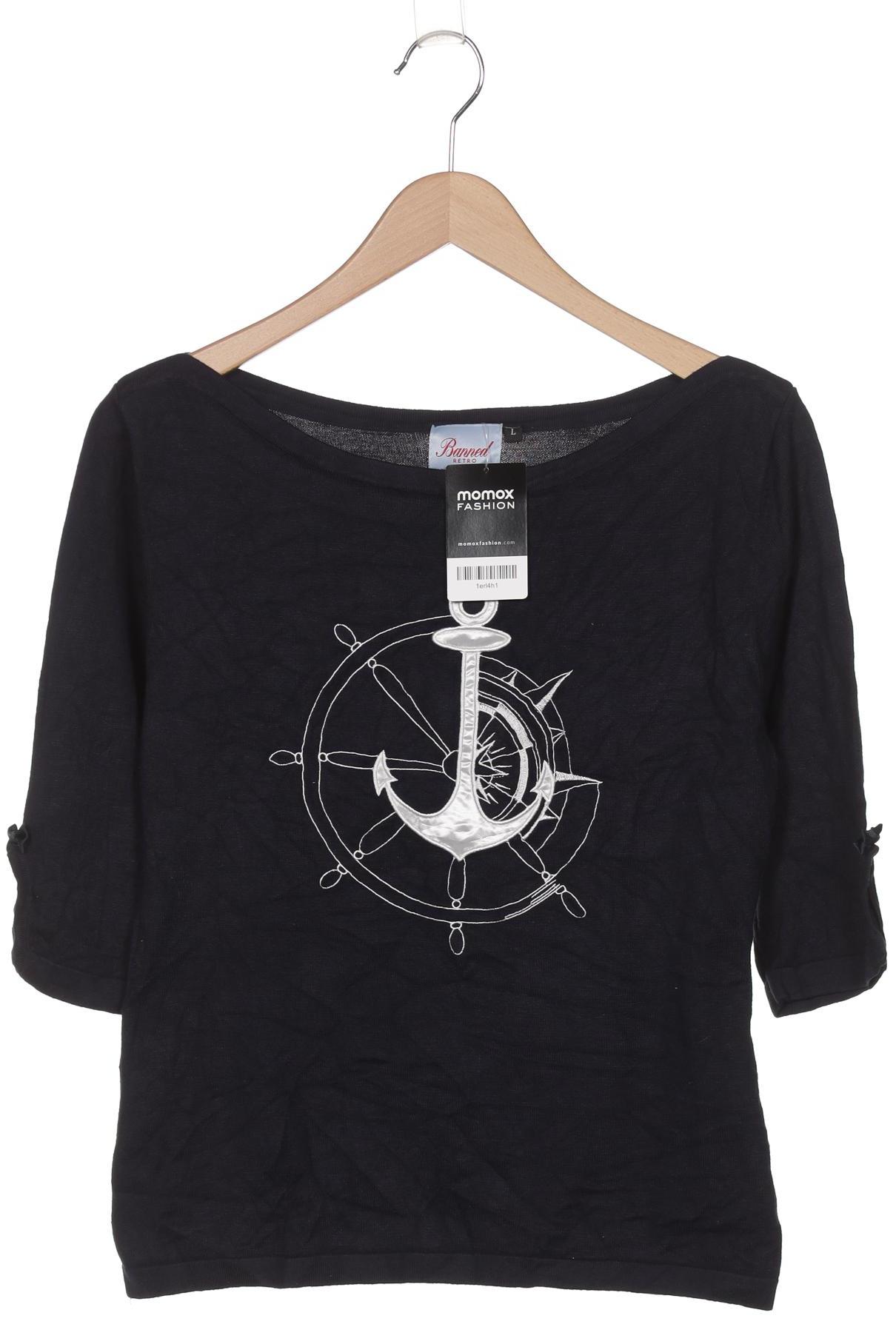 

Banned Damen Pullover, marineblau, Gr. 42