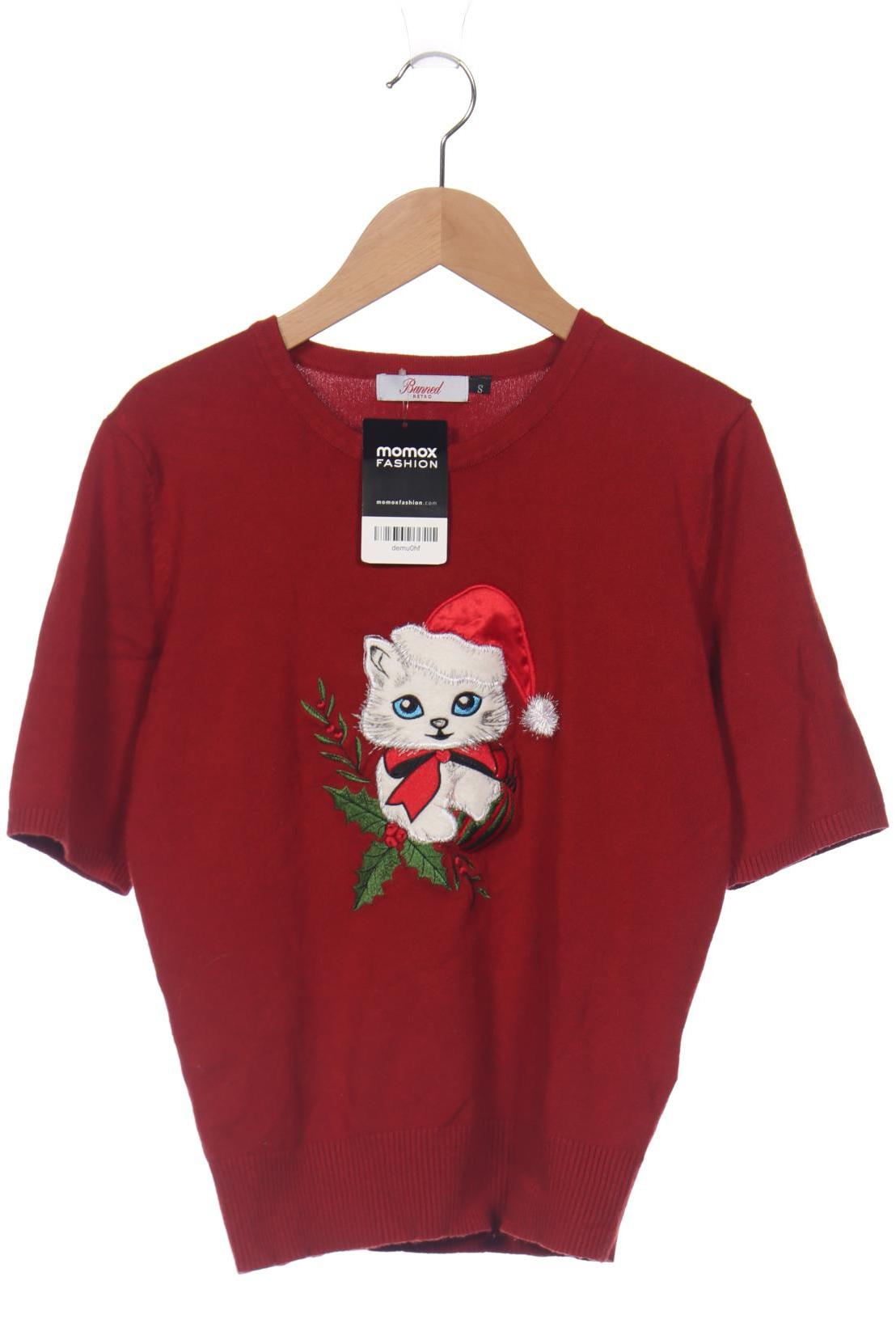 

Banned Damen Pullover, rot, Gr. 36