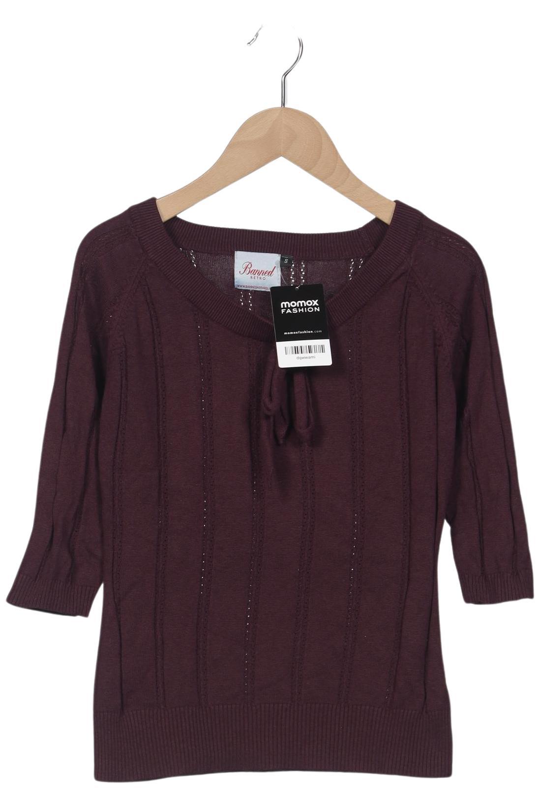 

Banned Damen Pullover, bordeaux, Gr. 36