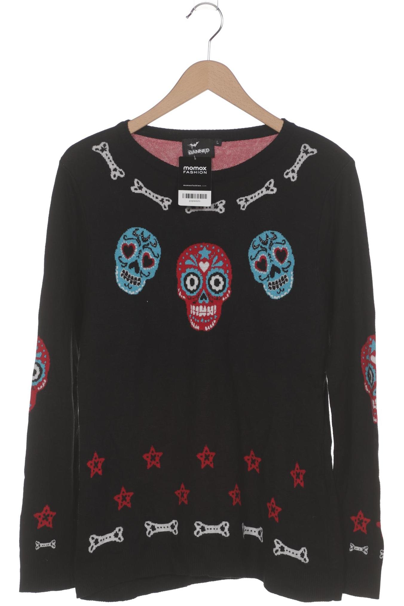 

Banned Damen Pullover, schwarz, Gr. 42