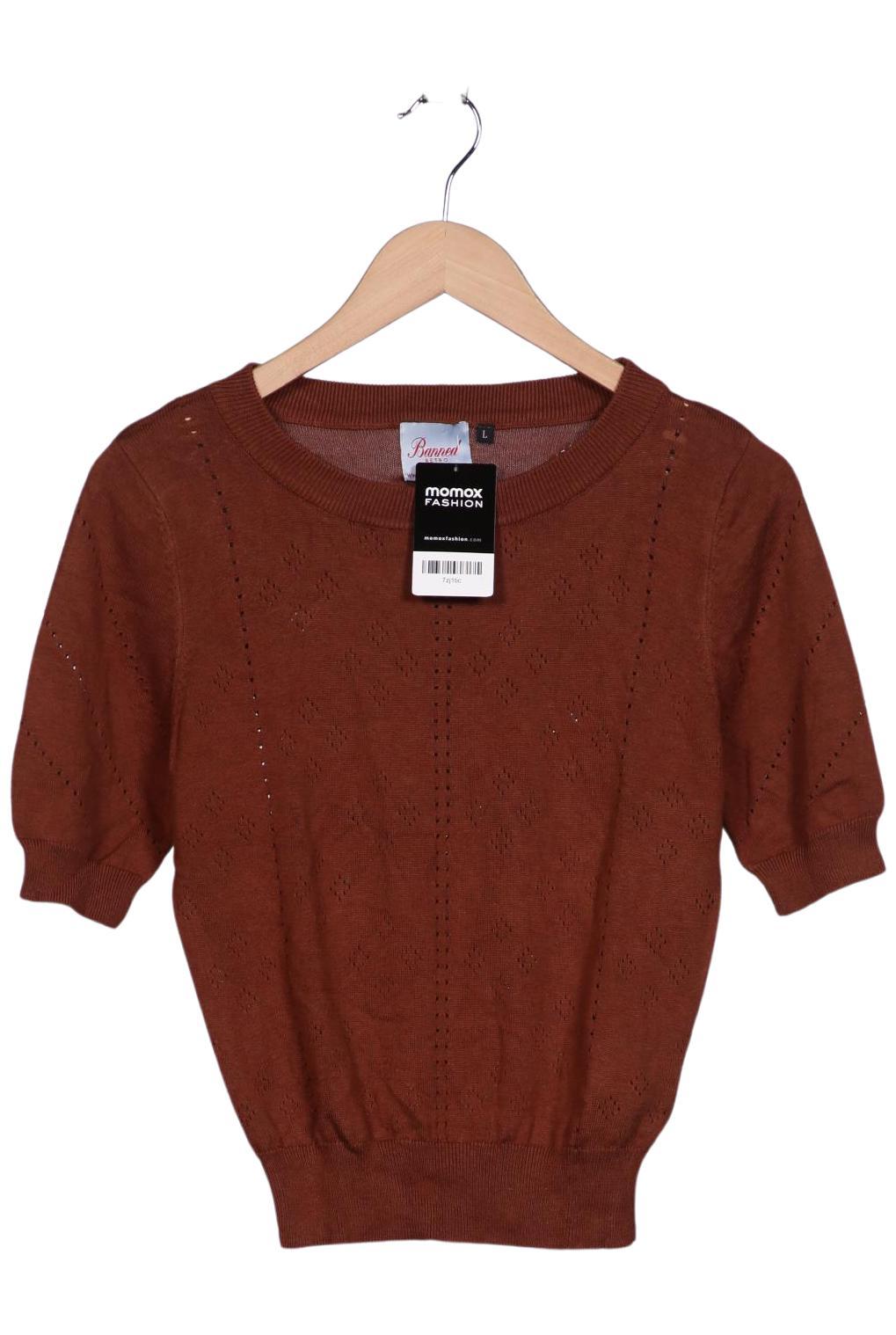 

Banned Damen Pullover, braun, Gr. 42