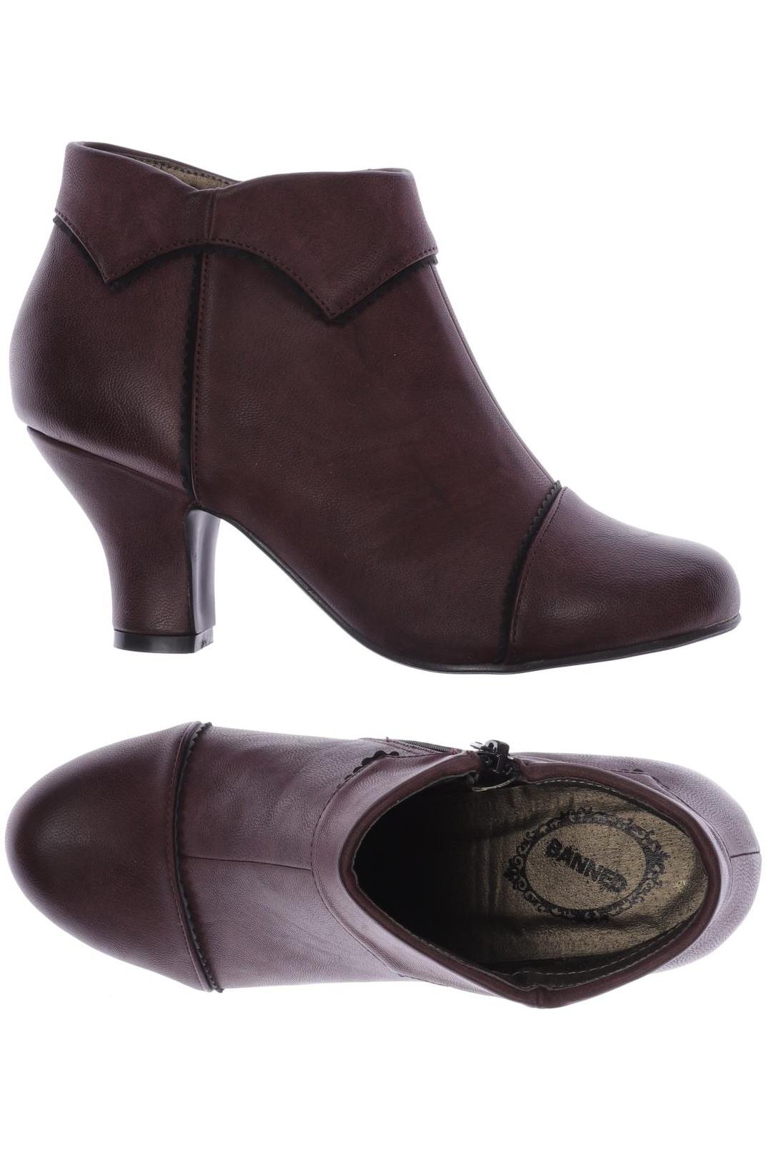 

Banned Damen Stiefelette, bordeaux, Gr. 37