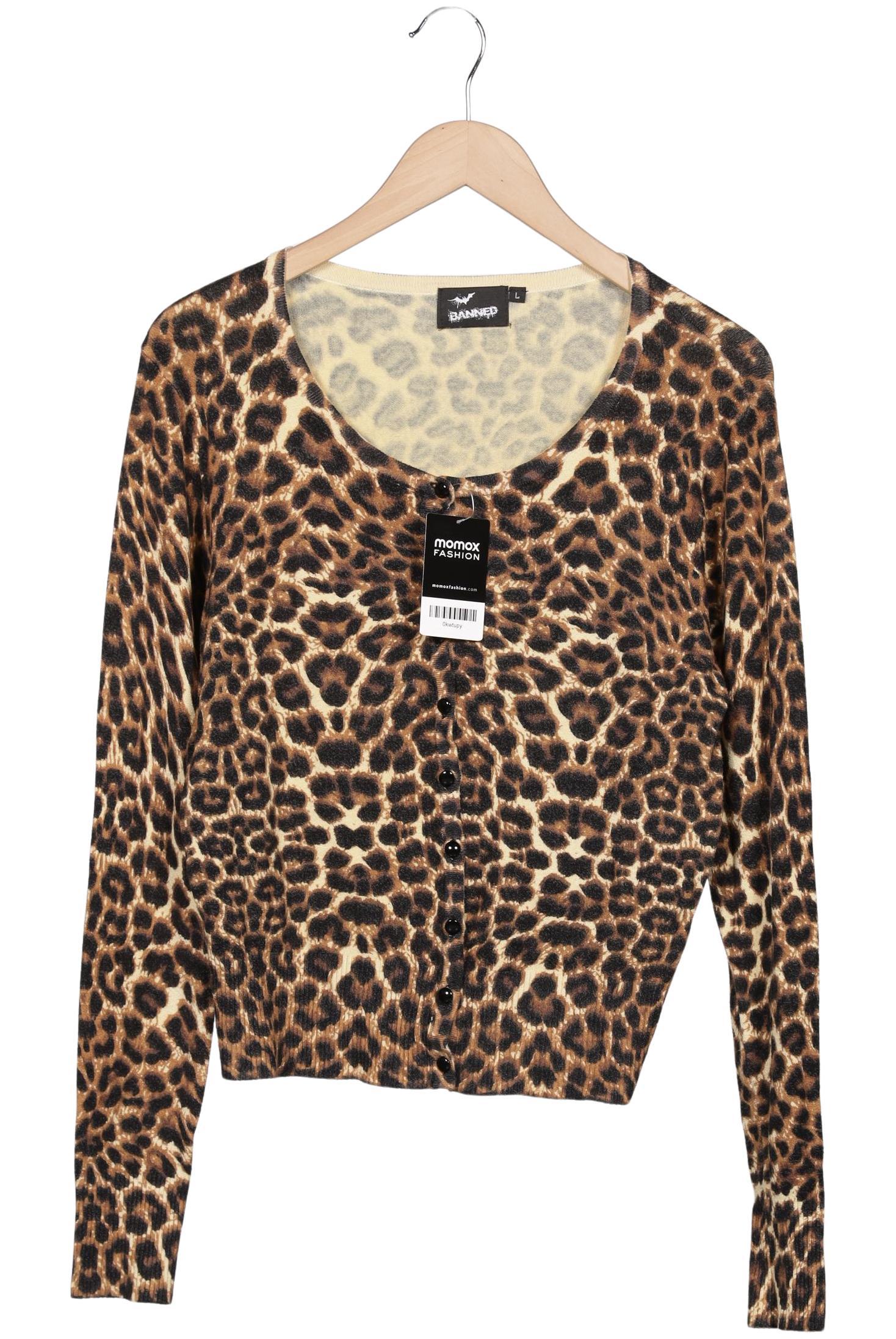 

Banned Damen Strickjacke, braun, Gr. 42