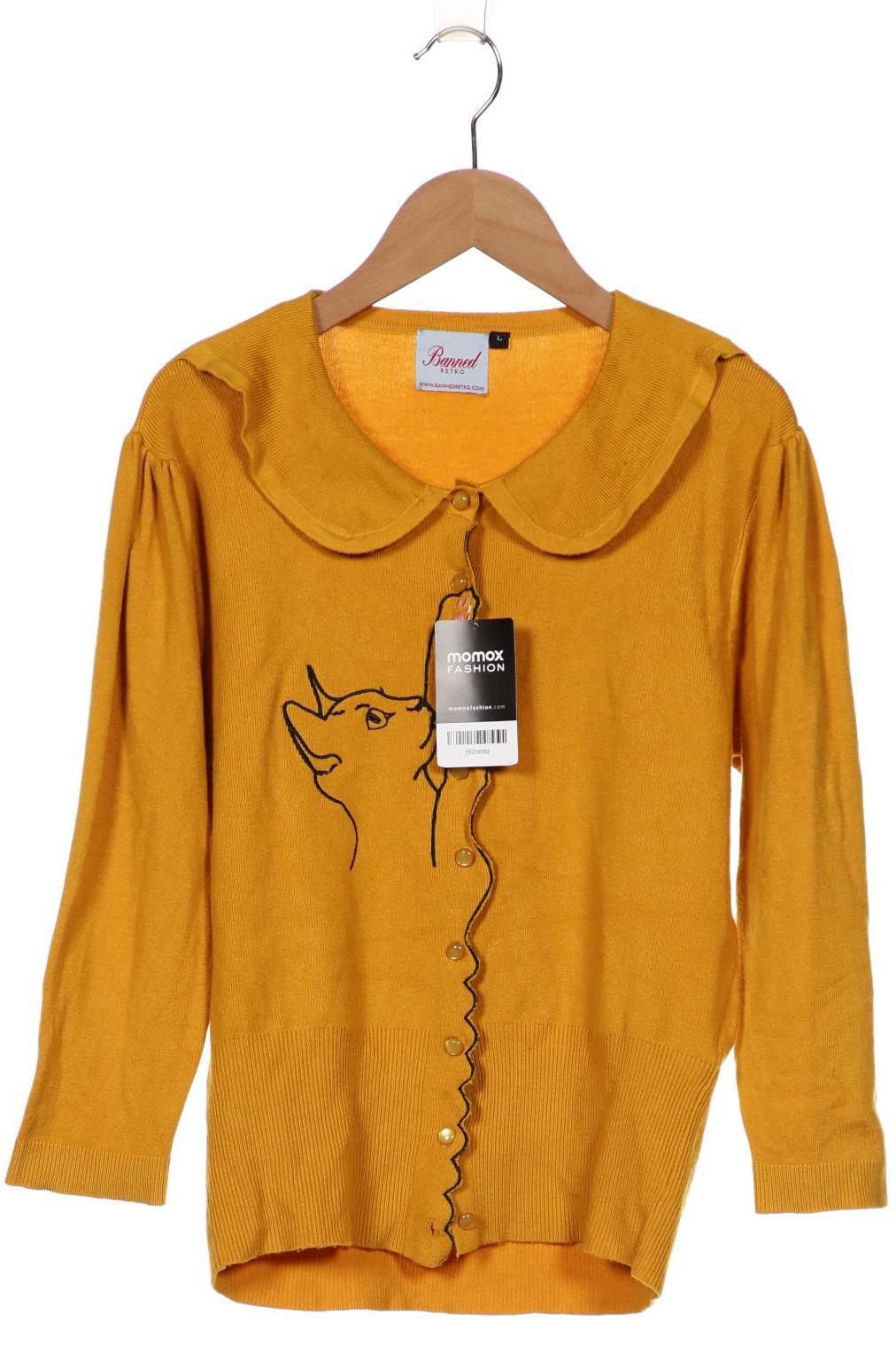 

Banned Damen Strickjacke, gelb, Gr. 42