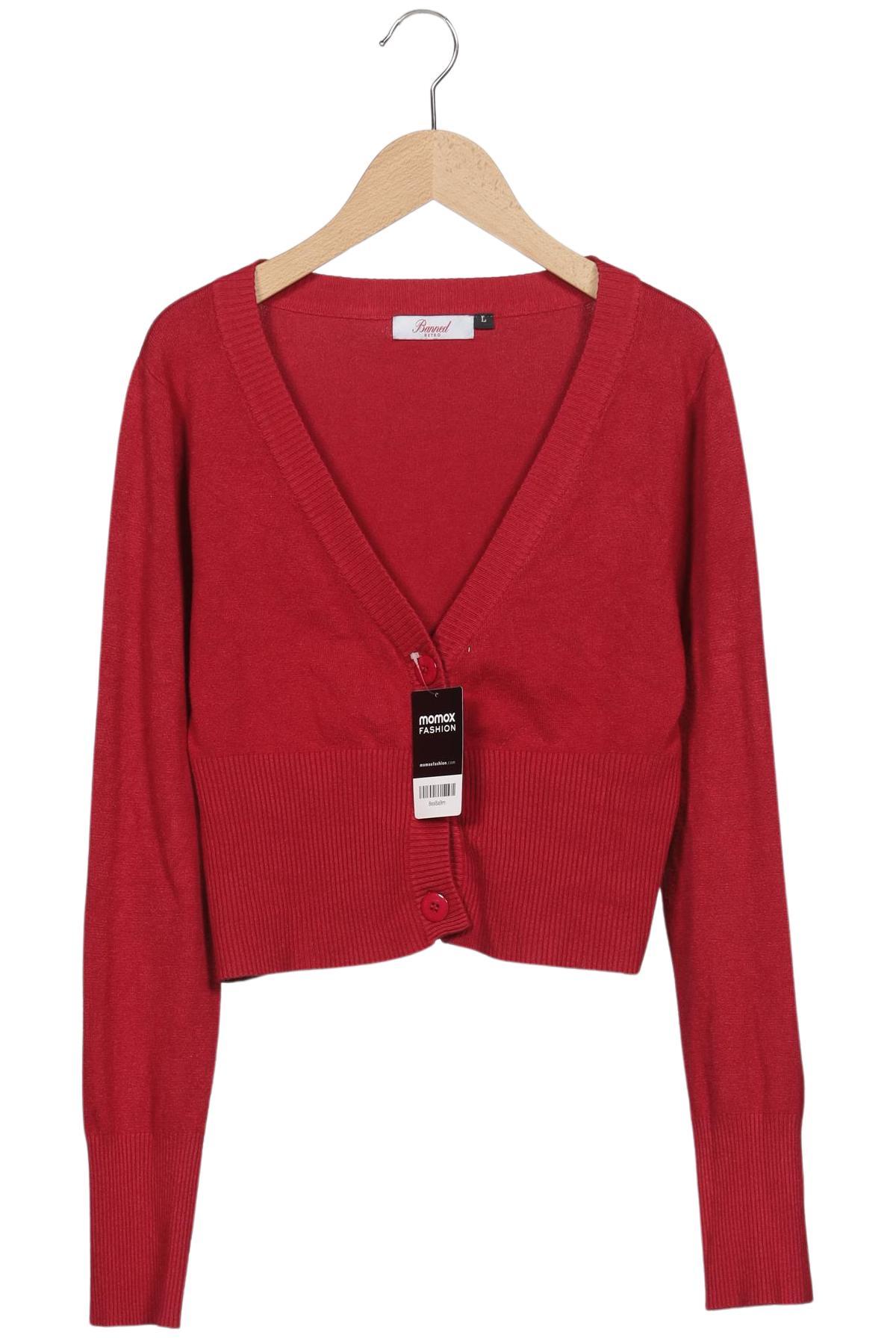 

Banned Damen Strickjacke, rot, Gr. 42