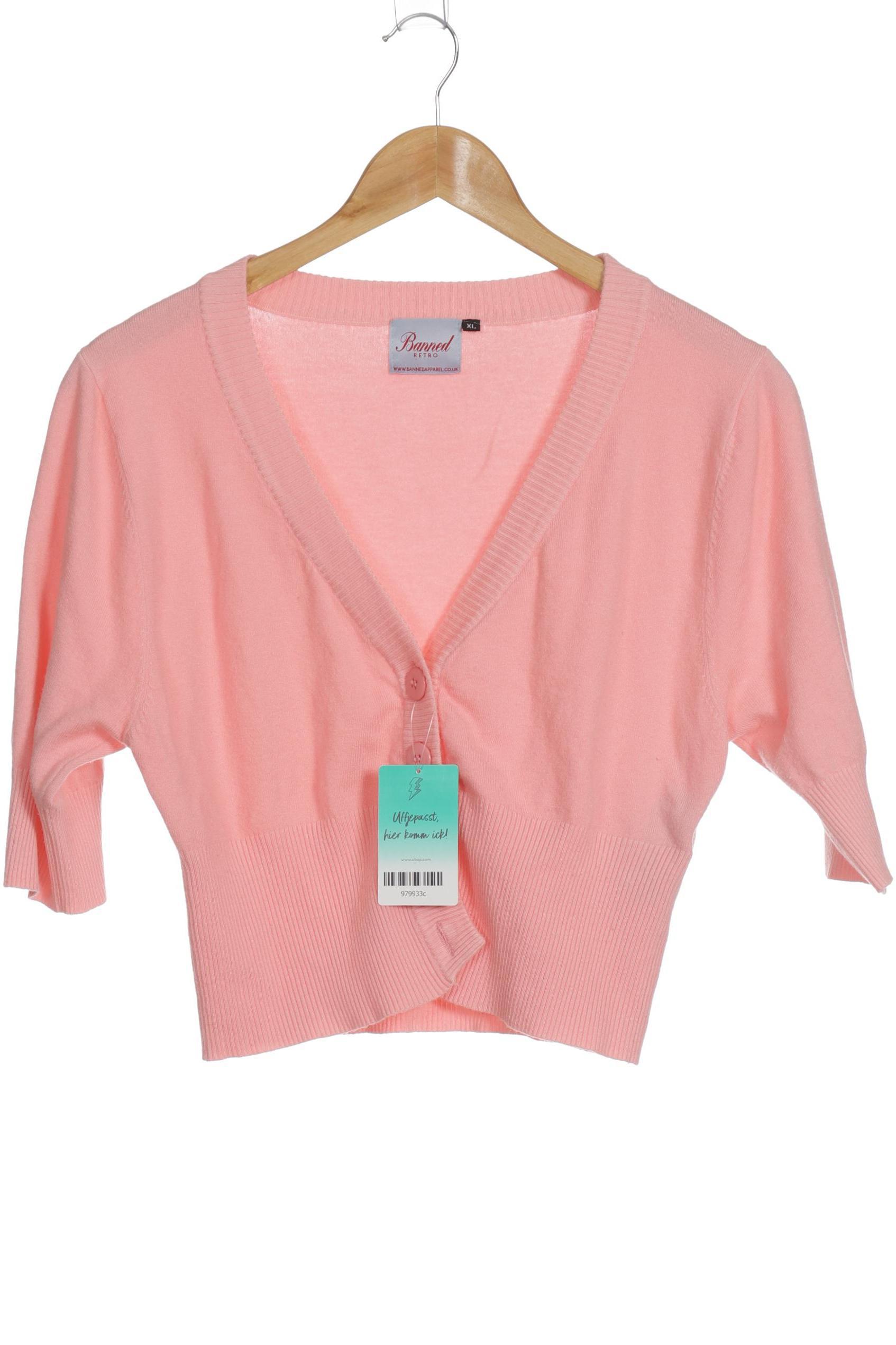 

Banned Damen Strickjacke, pink, Gr.