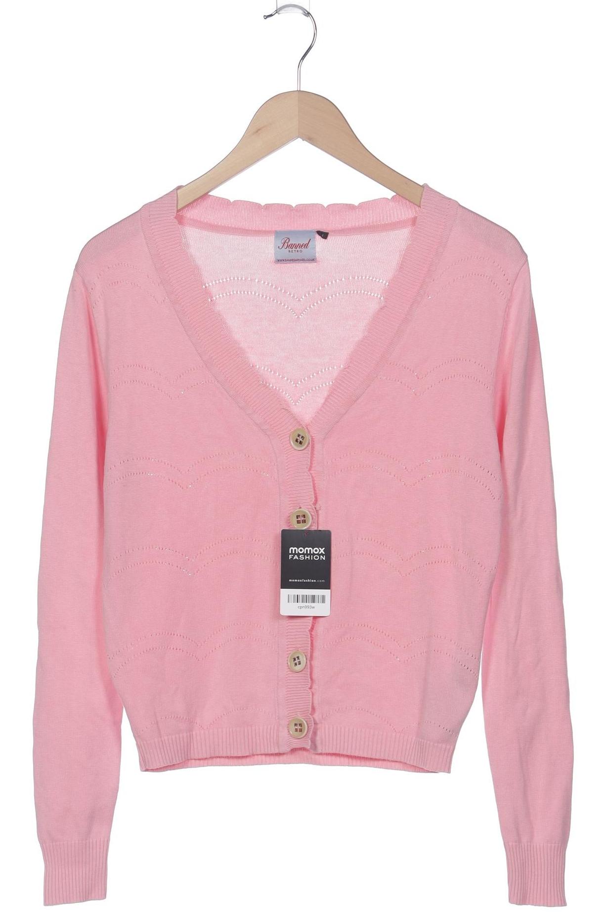 

Banned Damen Strickjacke, pink, Gr. 38