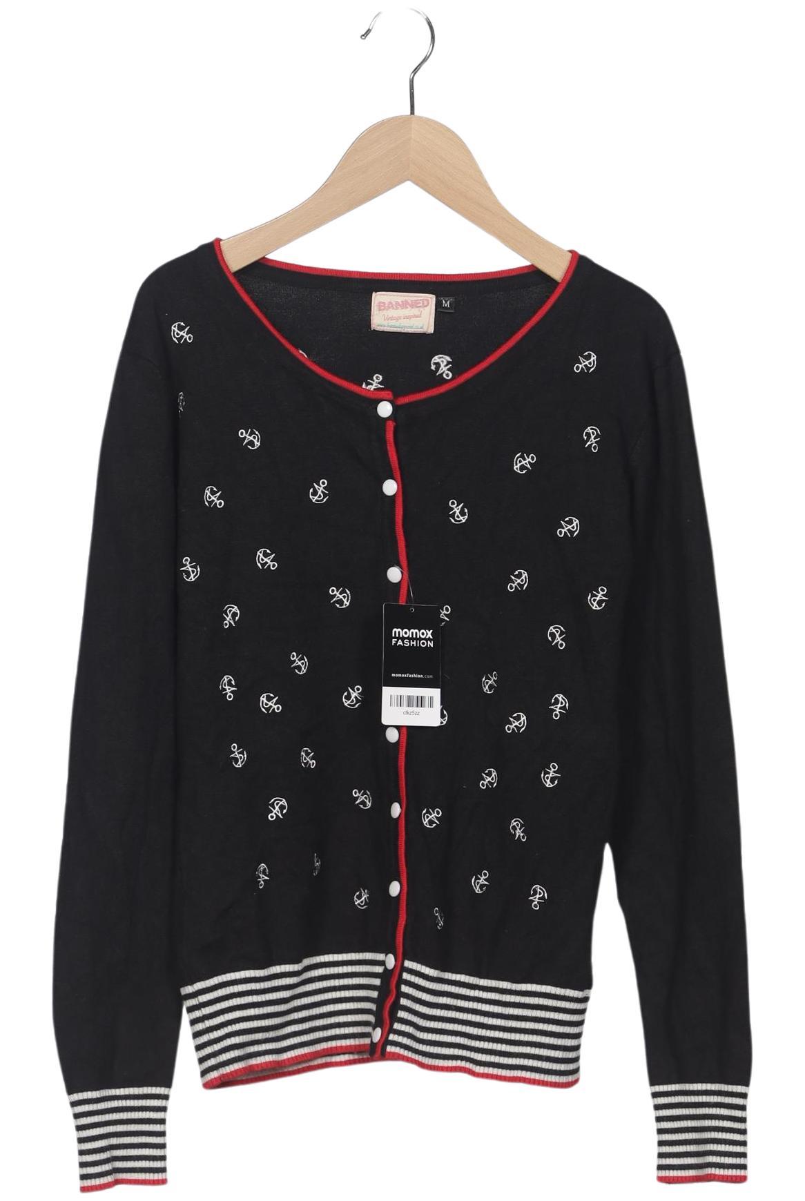 

Banned Damen Strickjacke, schwarz, Gr. 38