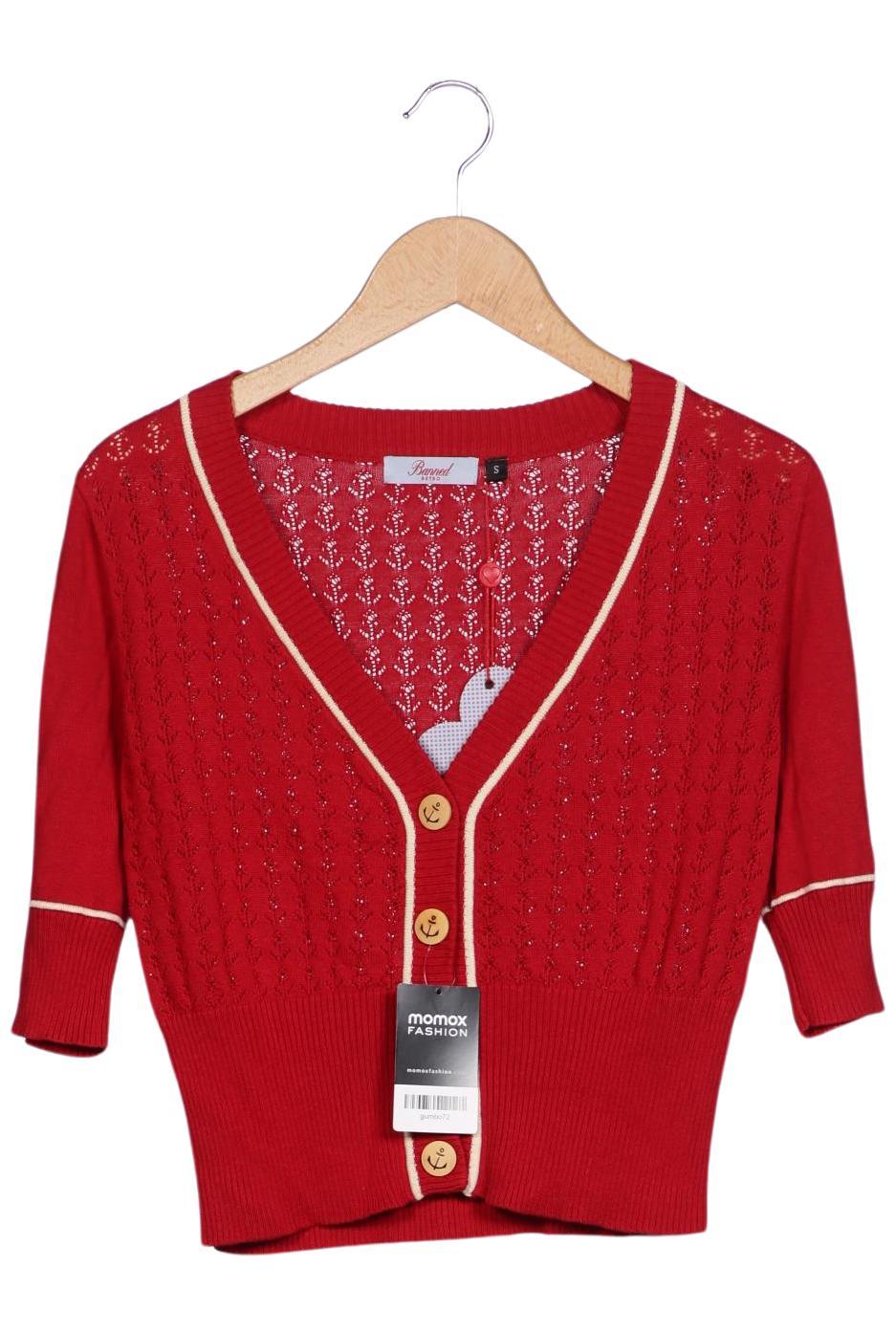 

Banned Damen Strickjacke, rot, Gr. 36