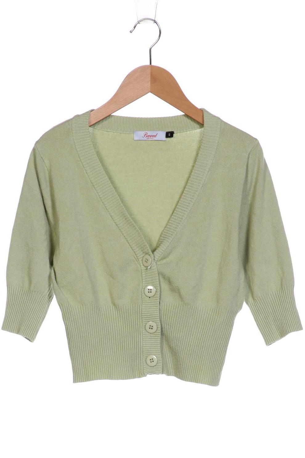 

Banned Damen Strickjacke, hellgrün, Gr. 36