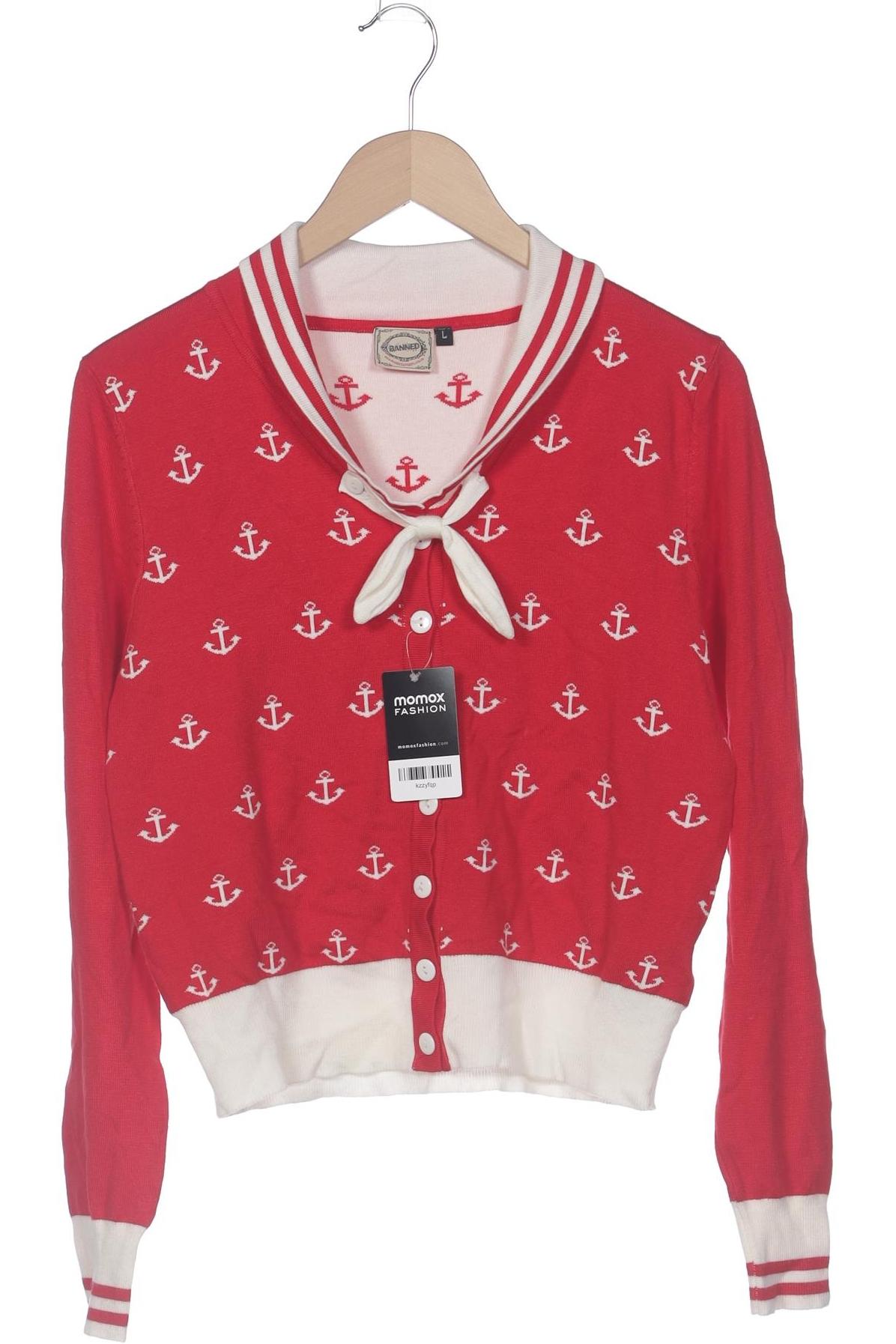 

Banned Damen Strickjacke, rot, Gr. 42