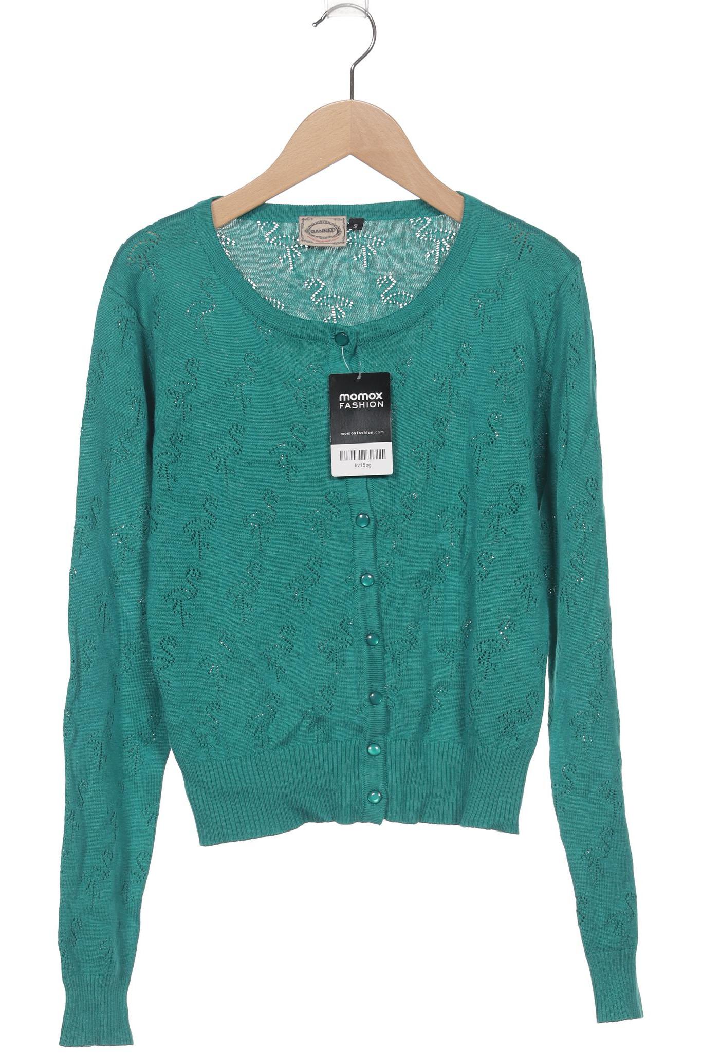 

Banned Damen Strickjacke, türkis, Gr. 36