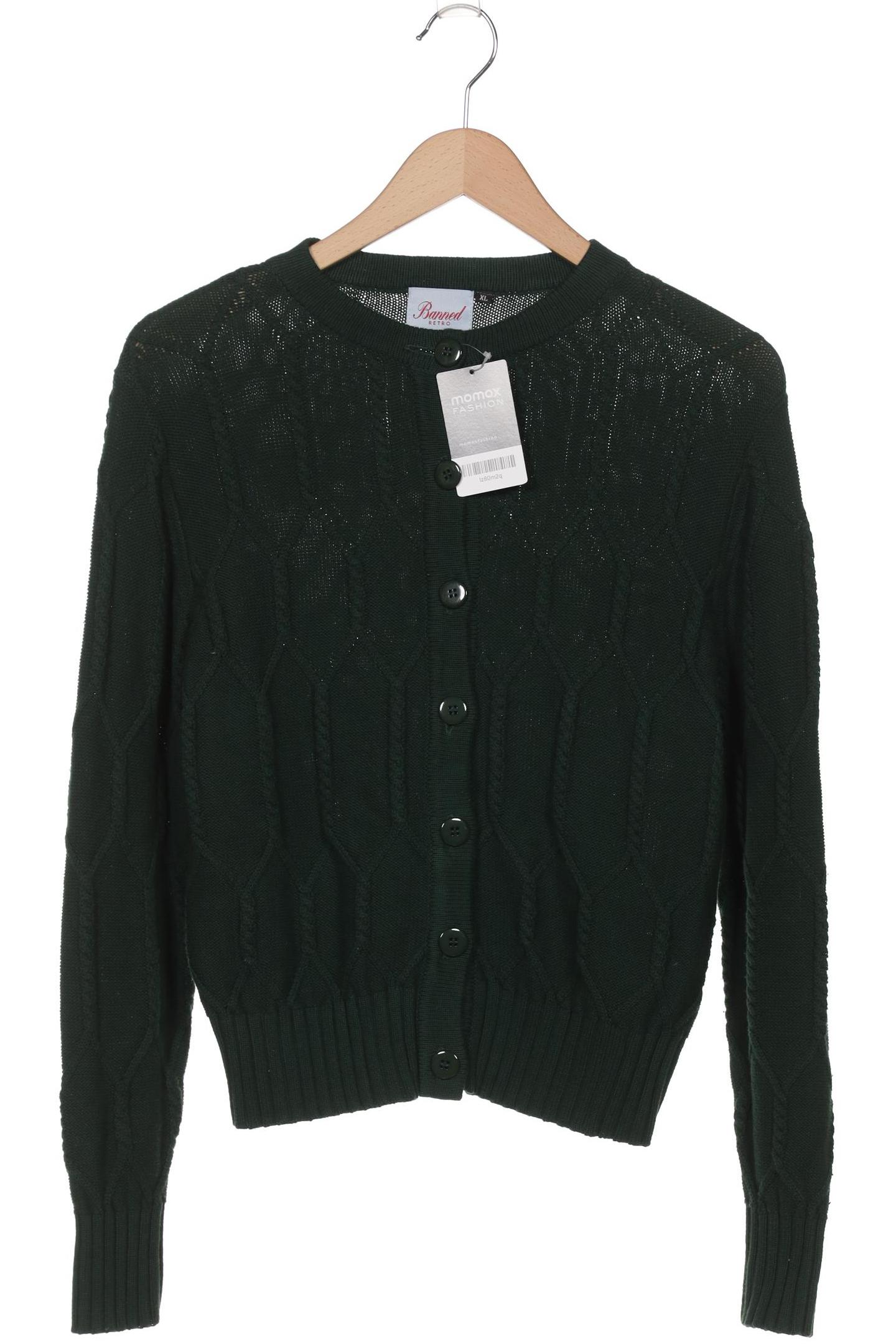 

Banned Damen Strickjacke, grün, Gr. 44