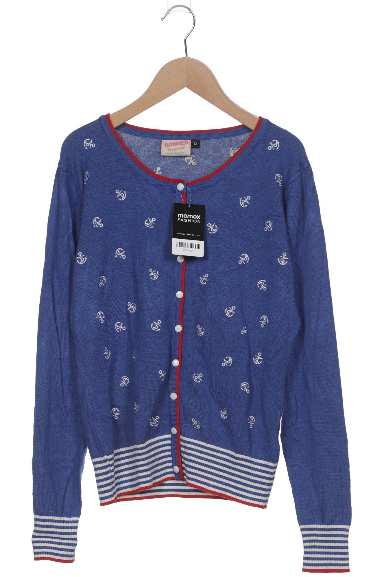 

Banned Damen Strickjacke, blau, Gr. 38