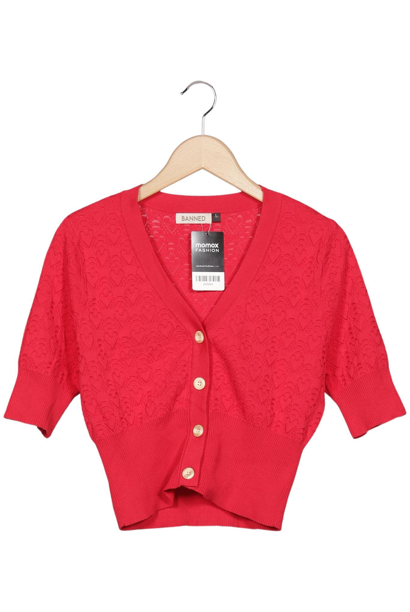 

Banned Damen Strickjacke, rot, Gr. 42