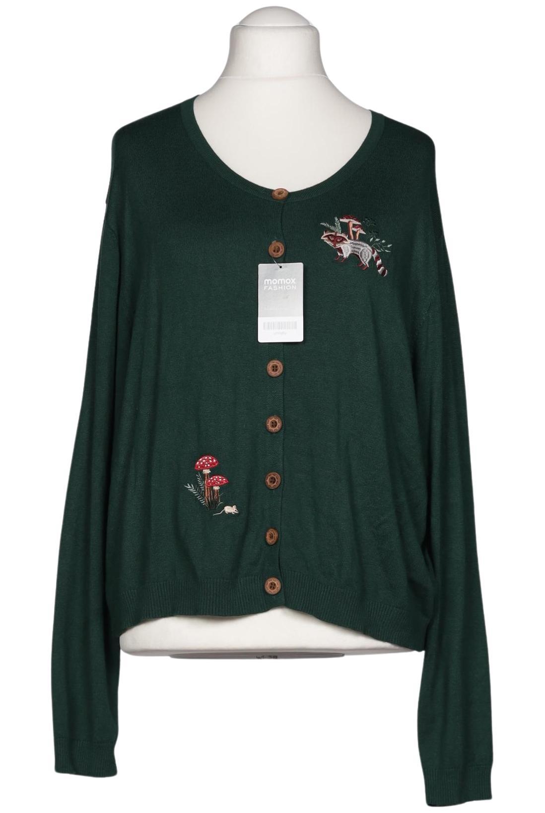 

Banned Damen Strickjacke, grün, Gr. 52