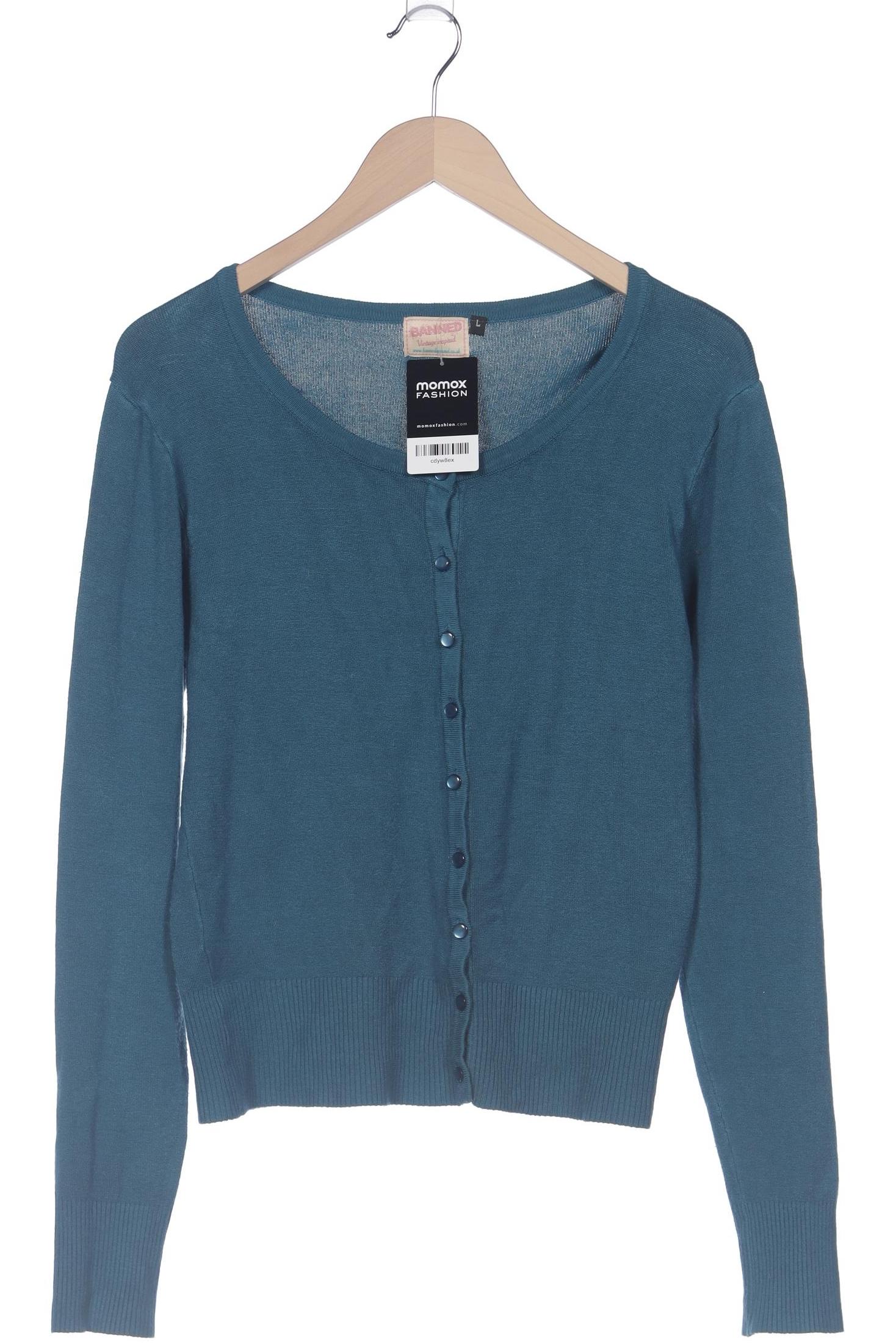 

Banned Damen Strickjacke, blau, Gr. 42