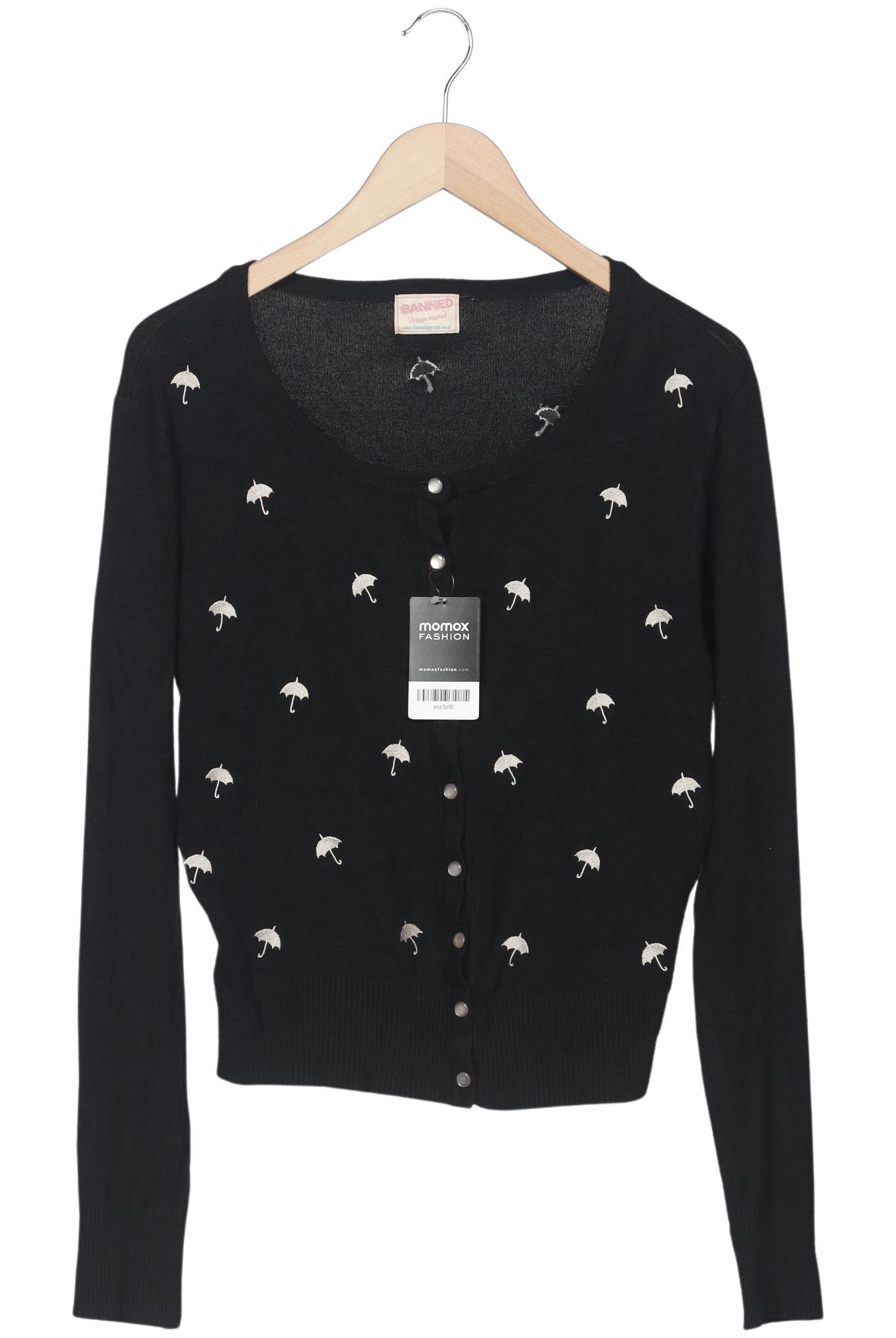 

Banned Damen Strickjacke, schwarz, Gr. 38