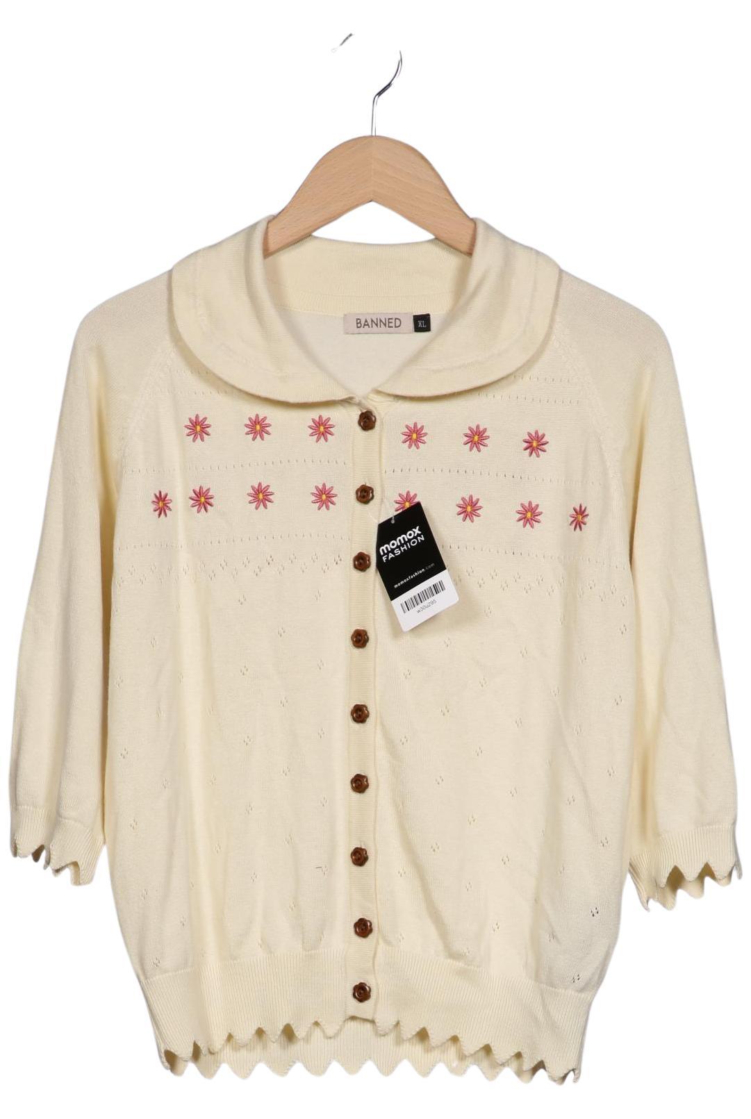 

Banned Damen Strickjacke, cremeweiß, Gr. 44