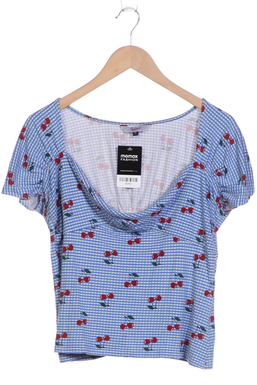 

Banned Damen T-Shirt, blau, Gr. 44