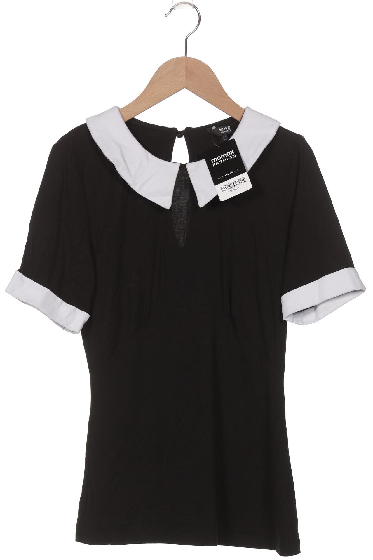 

Banned Damen T-Shirt, schwarz, Gr. 34