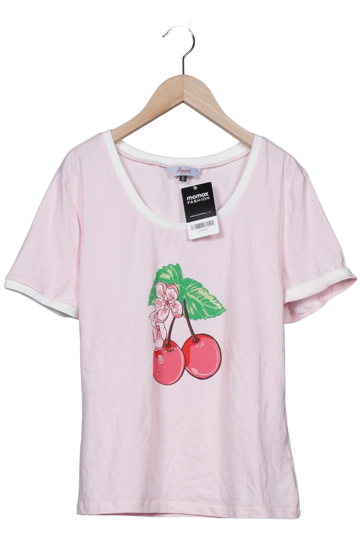 

Banned Damen T-Shirt, pink, Gr. 44