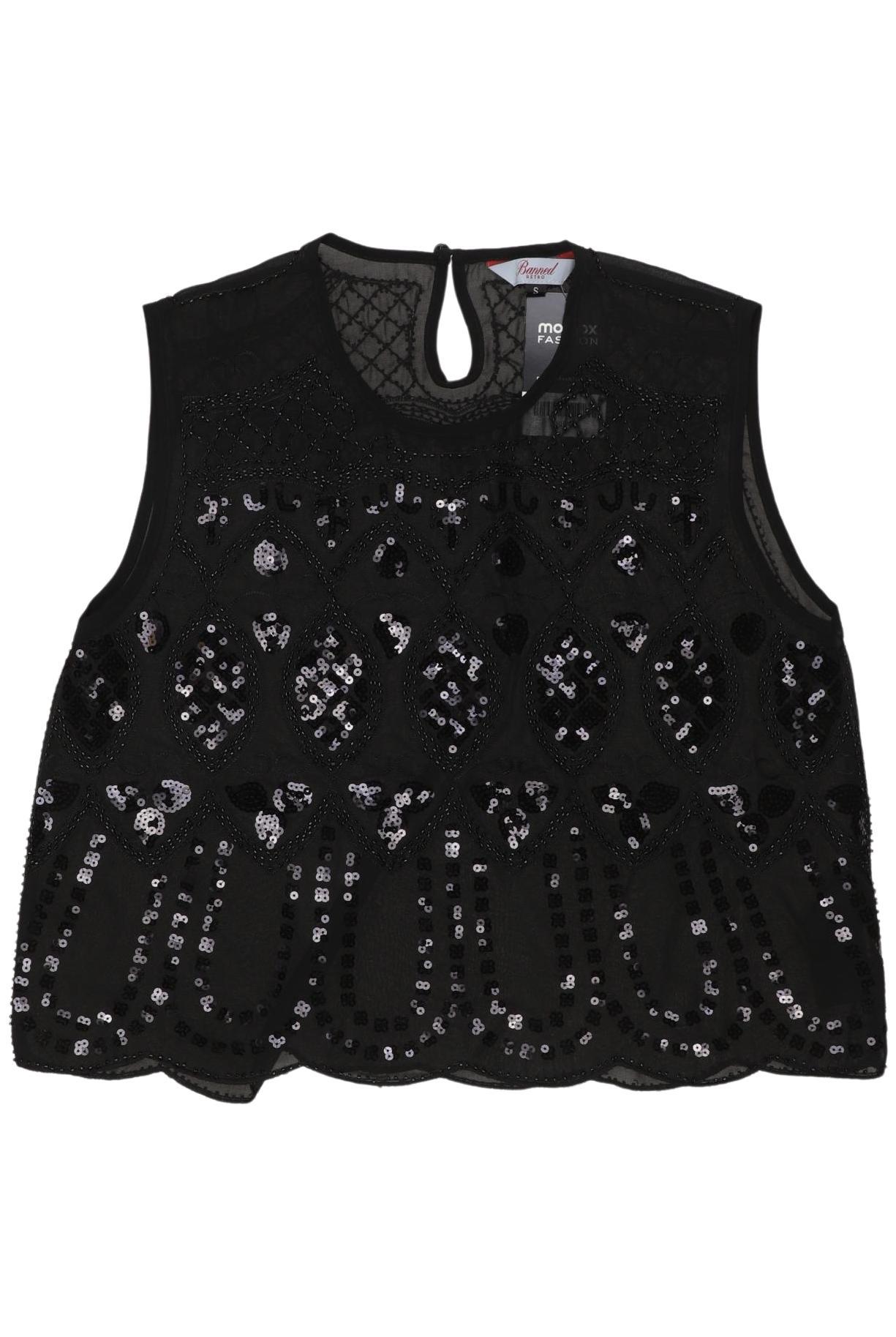

Banned Damen Top, schwarz, Gr. 36